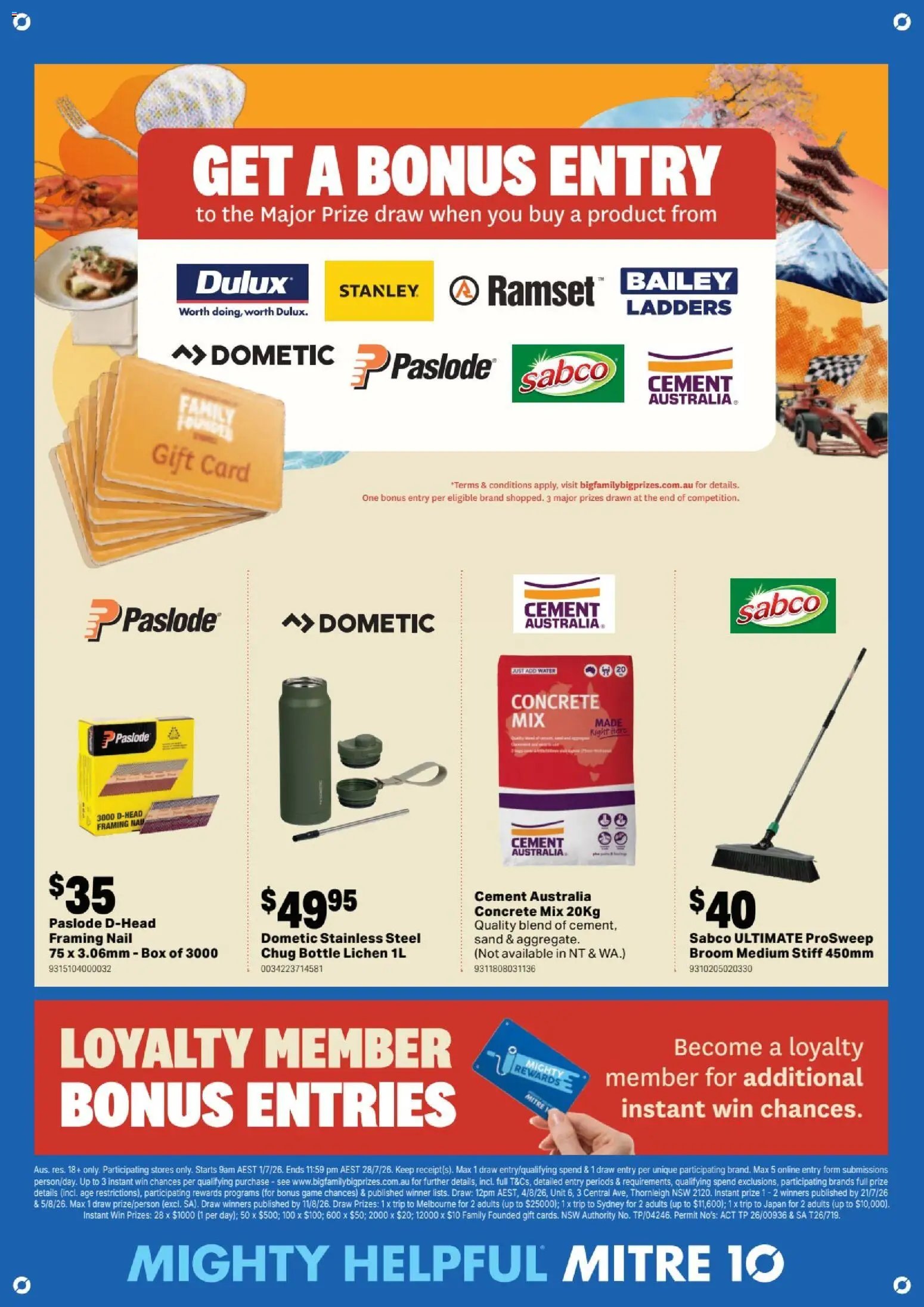 Mitre 10 catalogue from 08/07/2026 Mitre 10 Roll Into Winter DIY