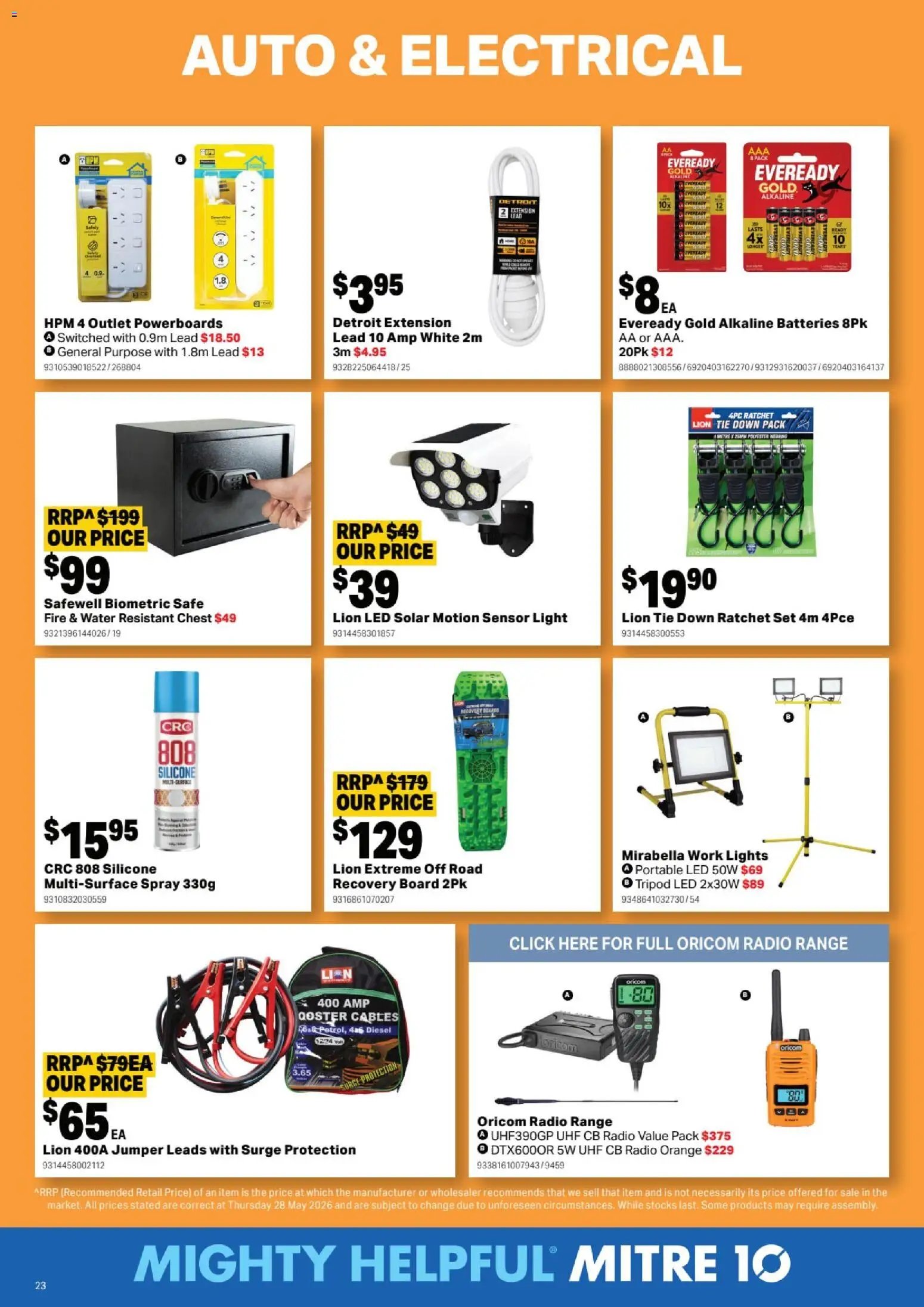 Mitre 10 catalogue from 08/07/2026 Mitre 10 Roll Into Winter DIY