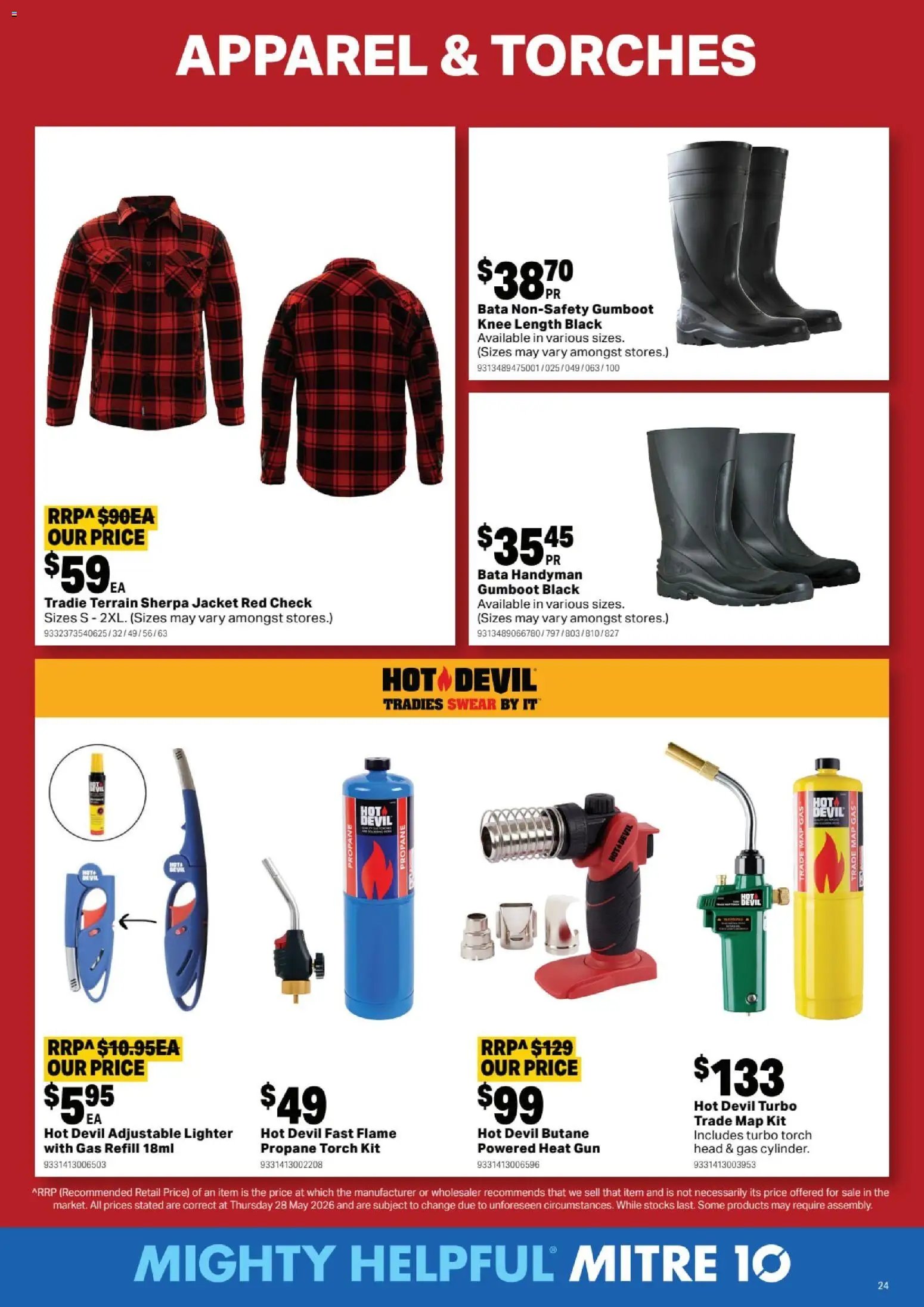 Mitre 10 catalogue from 08/07/2026 Mitre 10 Roll Into Winter DIY