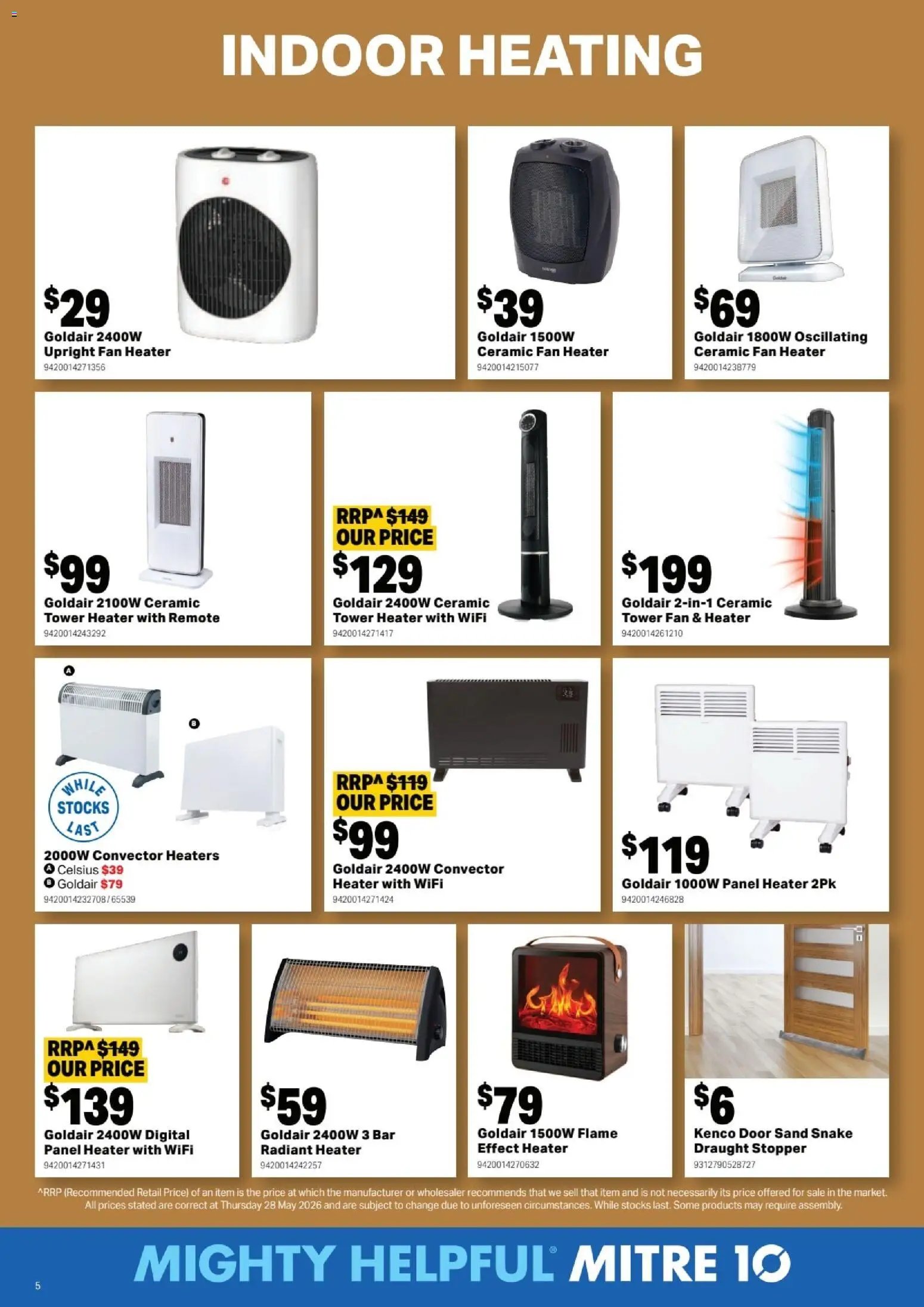 Mitre 10 catalogue from 08/07/2026 Mitre 10 Roll Into Winter DIY