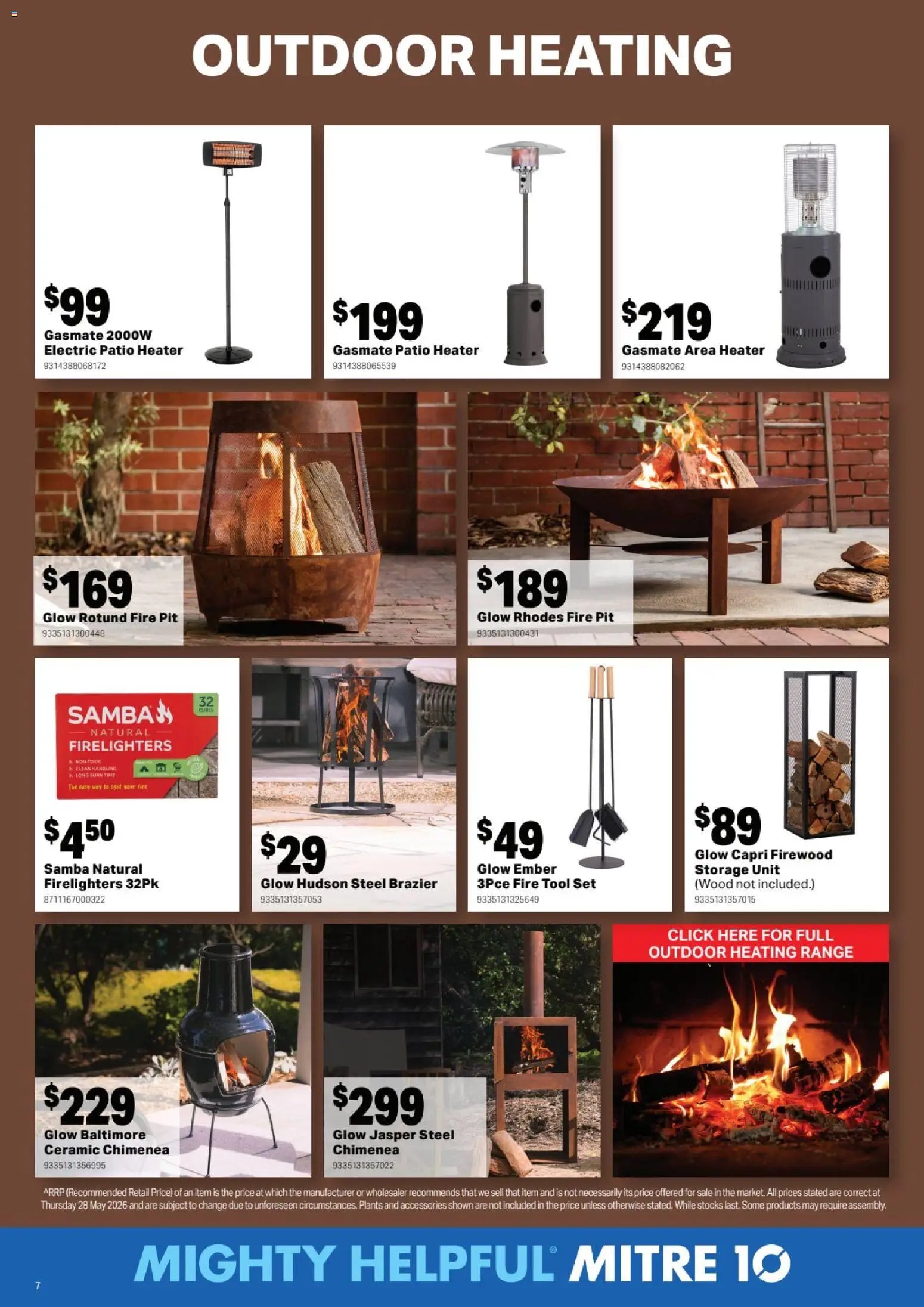 Mitre 10 catalogue from 08/07/2026 Mitre 10 Roll Into Winter DIY