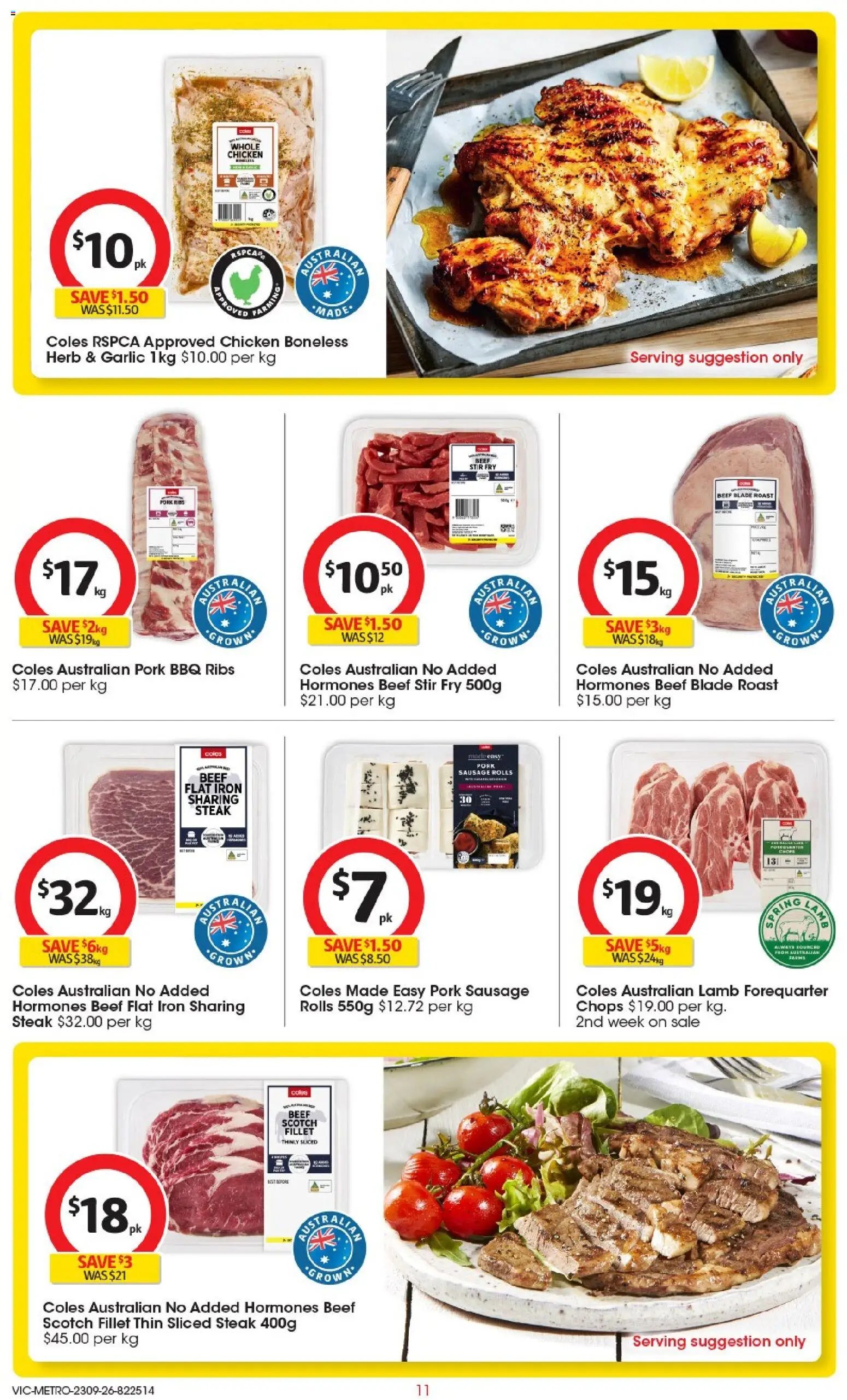 Coles catalogue from 23/09/2026 Coles Catalogue VIC