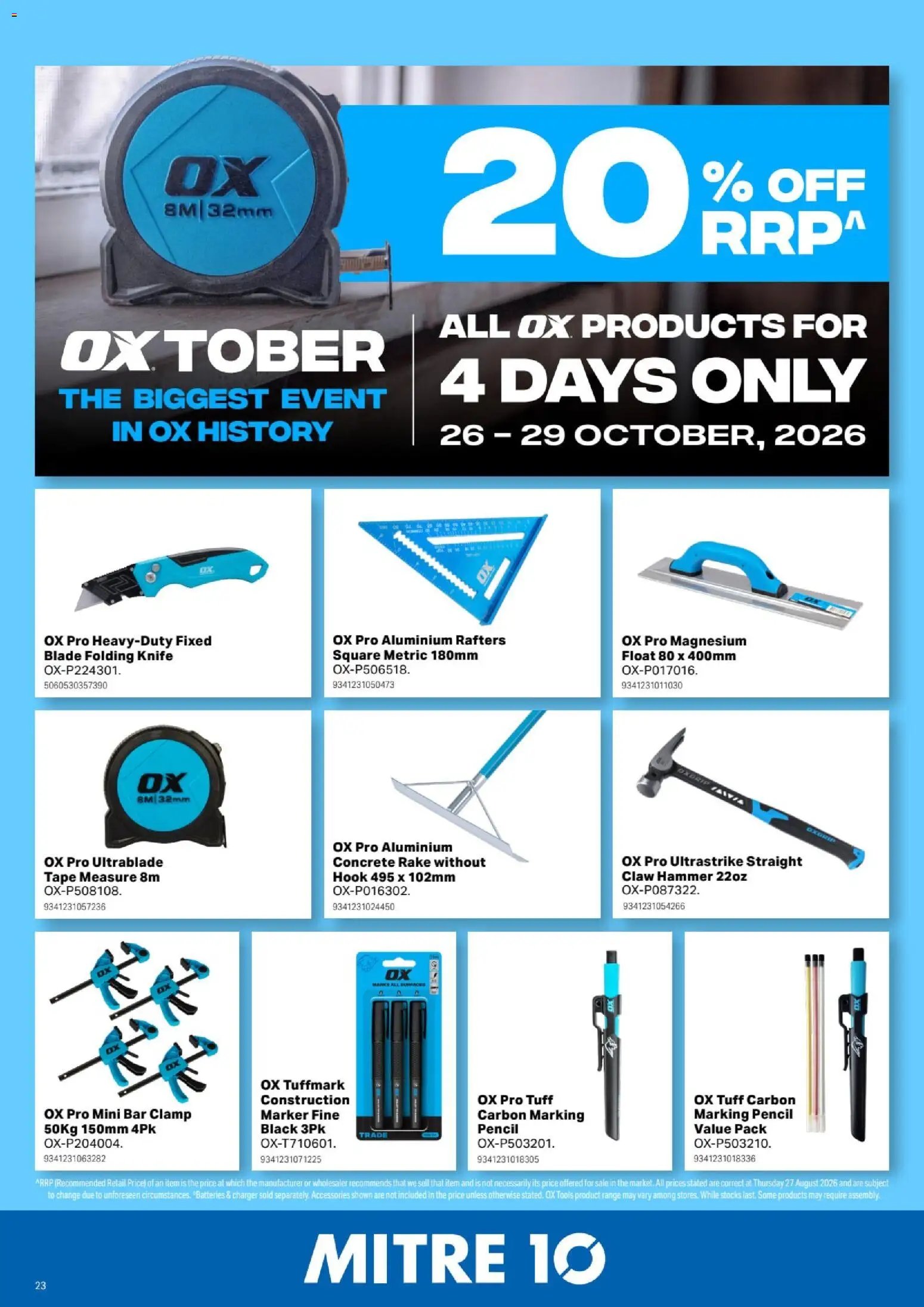 Mitre 10 catalogue from 07/10/2026 Mitre 10 catalogue