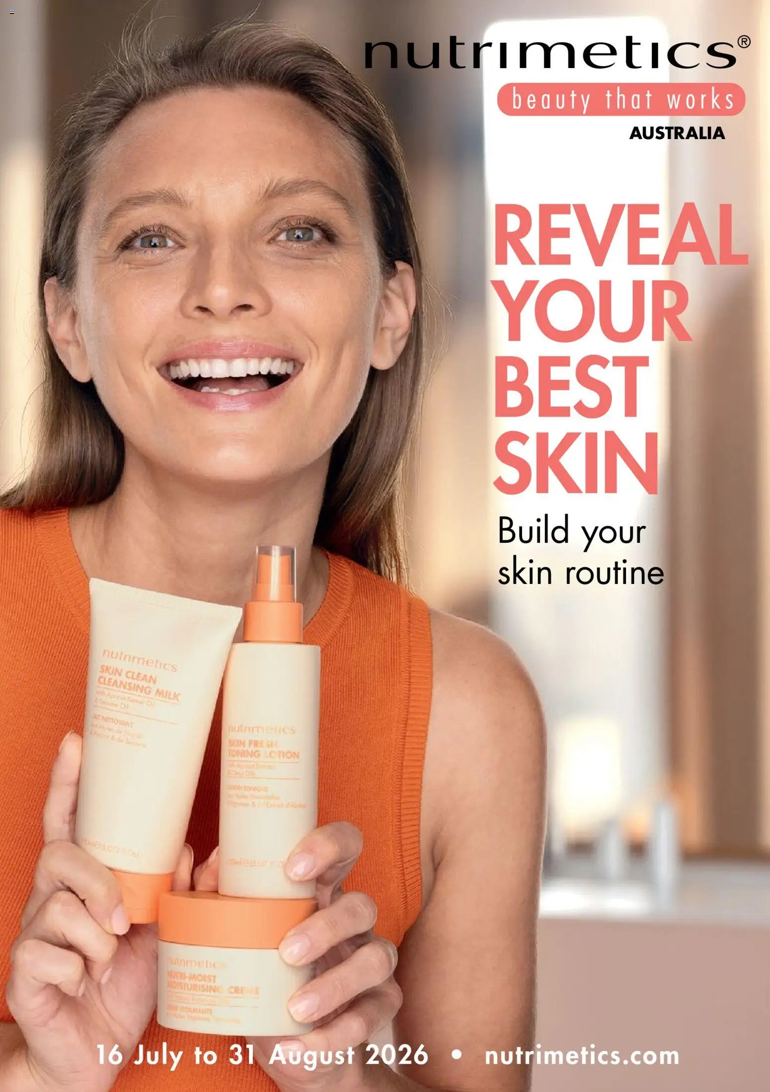 Nutrimetics catalogue from 16/07/2026 Nutrimetics Augut Brochure