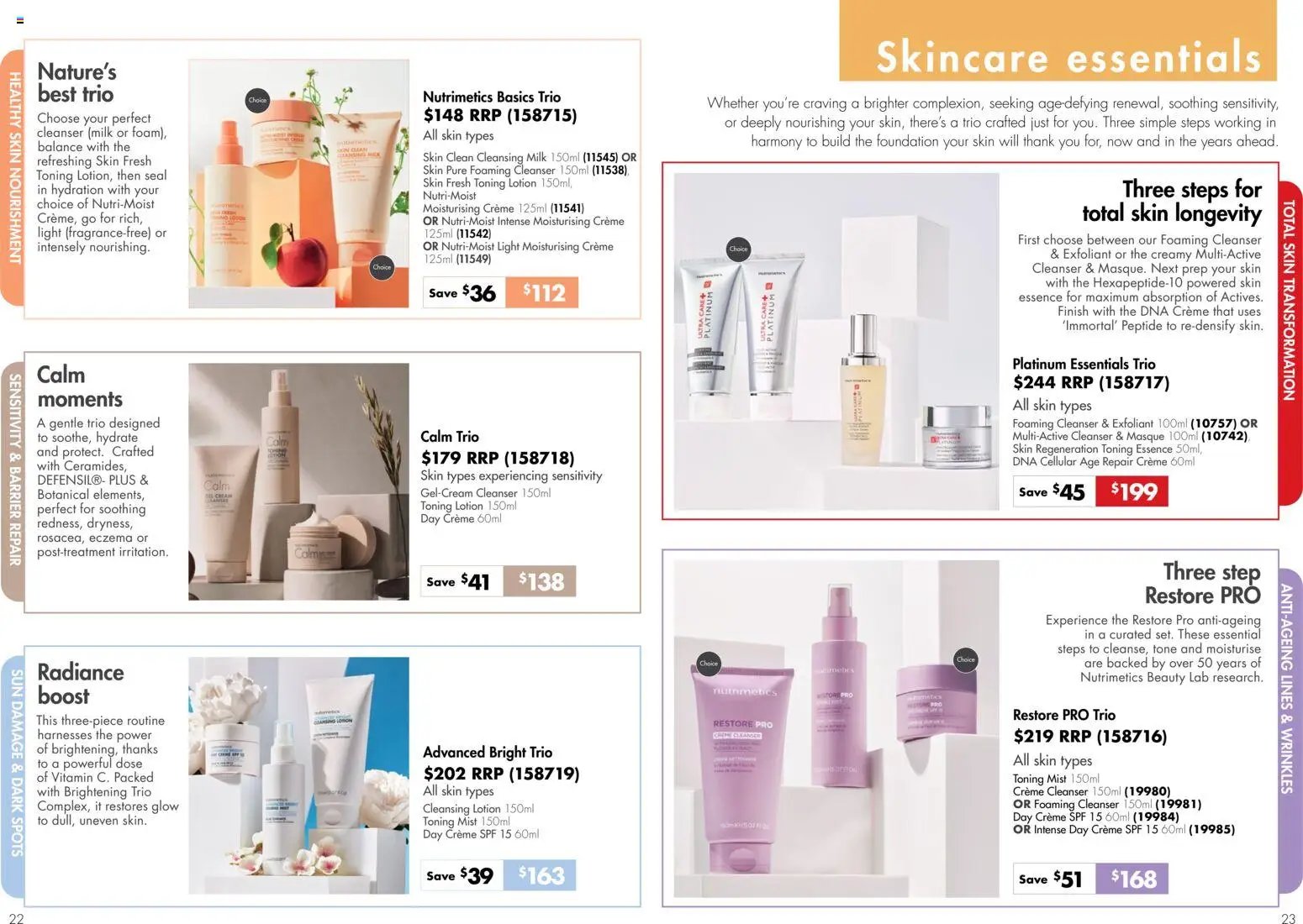 Nutrimetics catalogue from 16/07/2026 Nutrimetics Augut Brochure