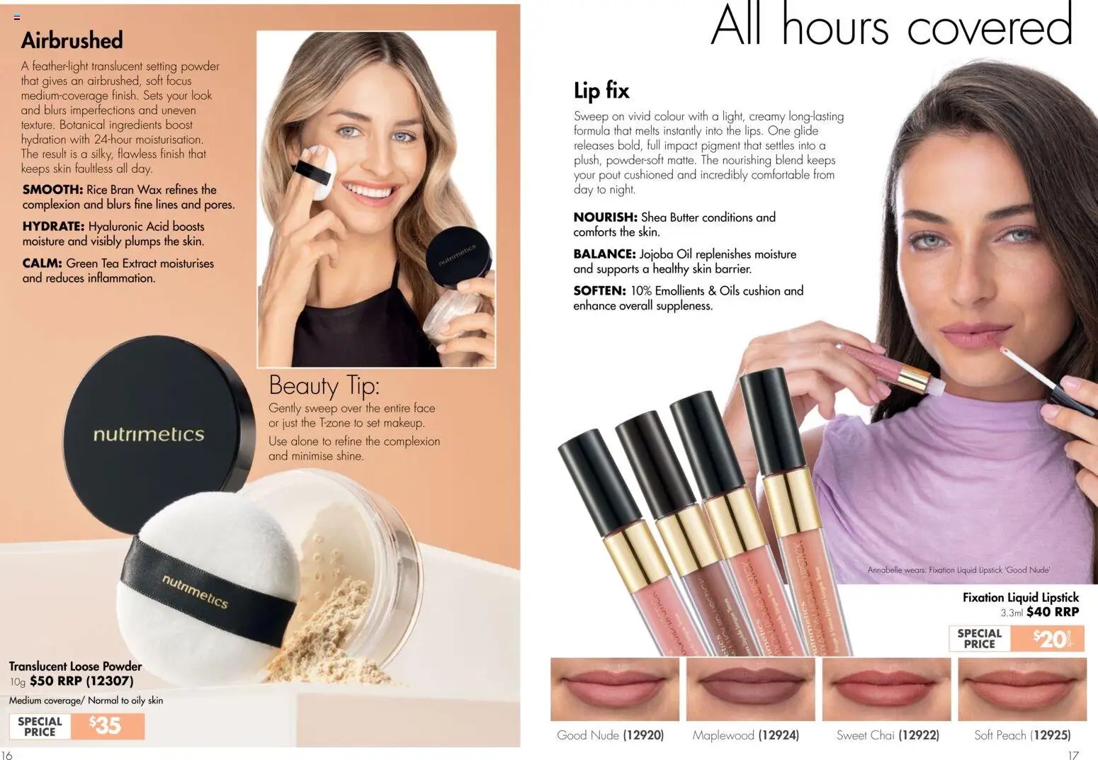 Nutrimetics catalogue from 16/07/2026 Nutrimetics Augut Brochure