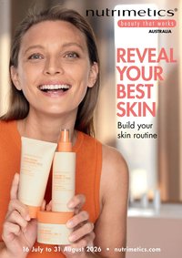 Nutrimetics catalogue from 16/07/2026 Nutrimetics Augut Brochure