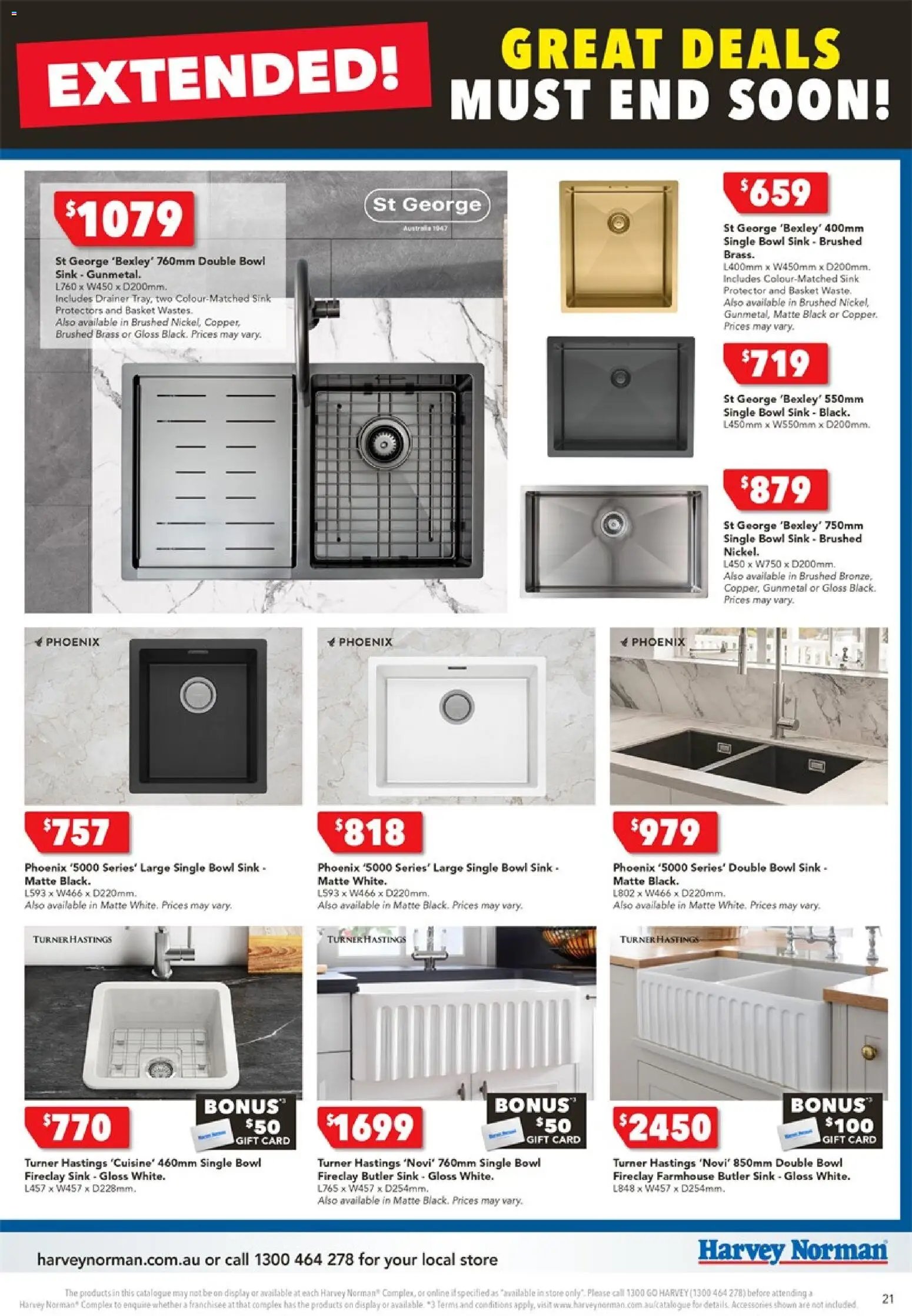 Harvey Norman catalogue from 01/07/2026 Harvey Norman catalogue Bathroom