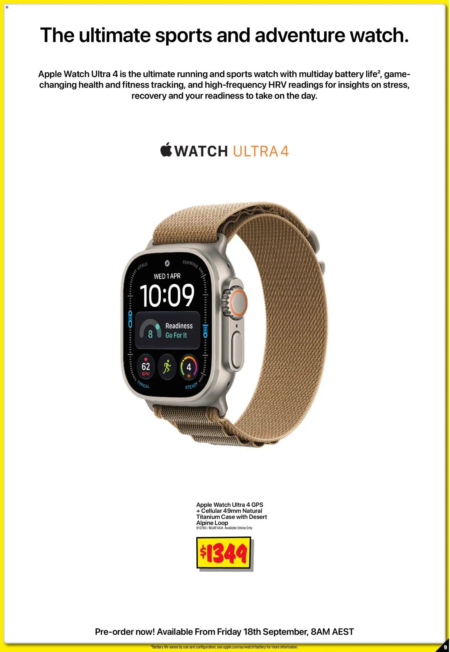JB Hi-Fi catalogue from 12/09/2026 JB Hi-Fi Pre-order iPhone 18 Pro