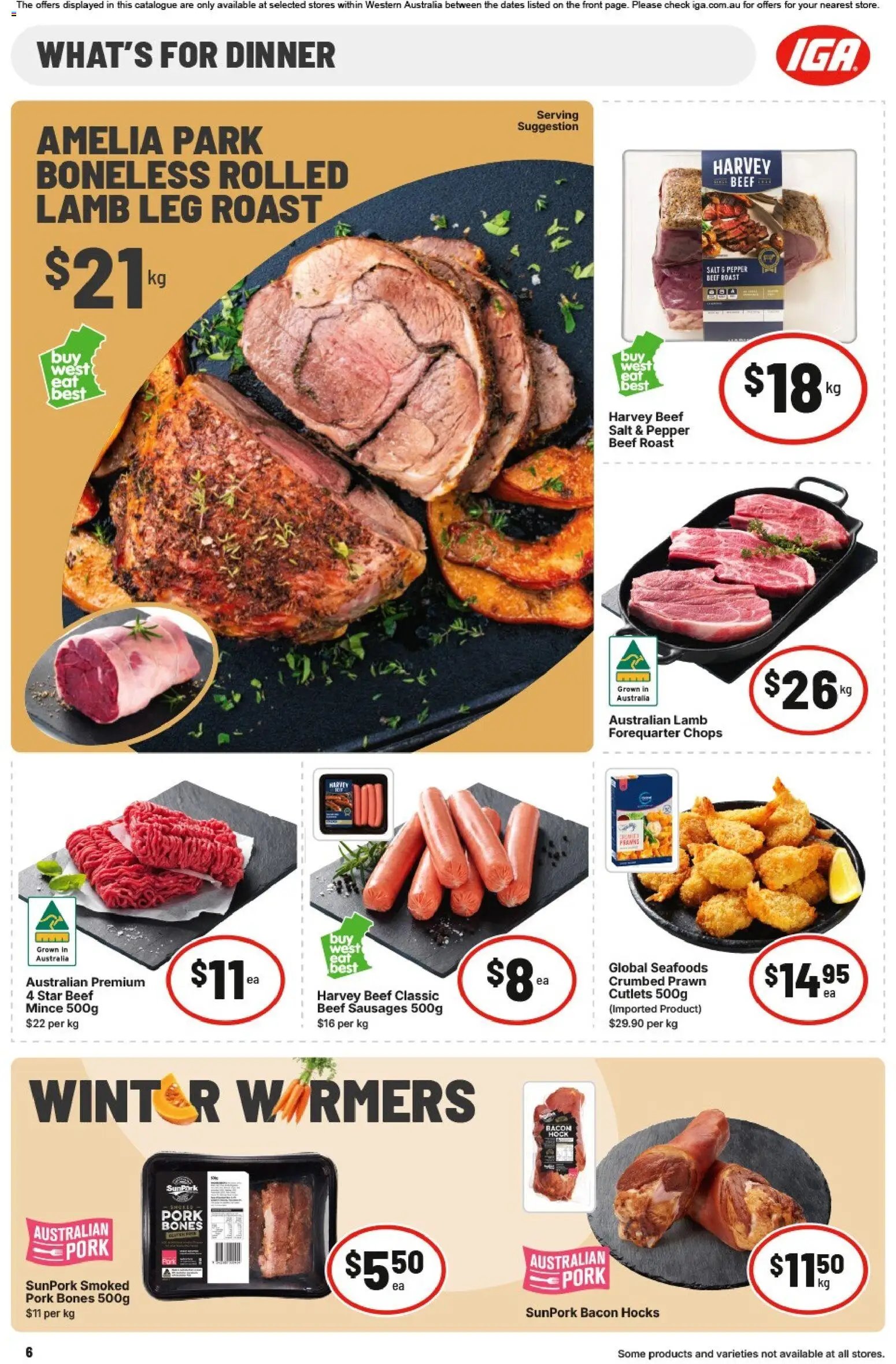IGA catalogue from 01/07/2026 IGA catalogue WA Medium Metro