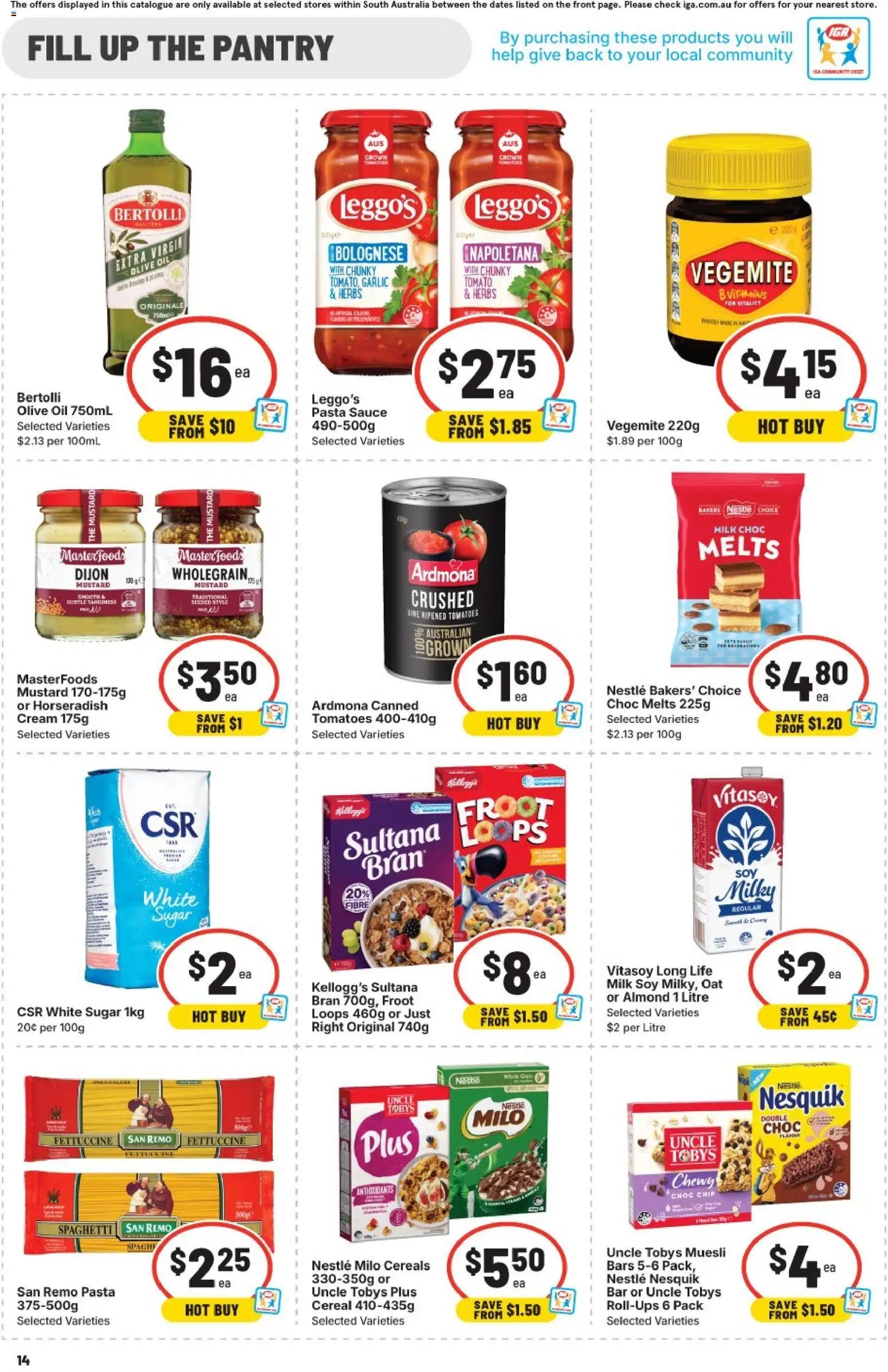IGA catalogue from 10/06/2026 IGA catalogue SA