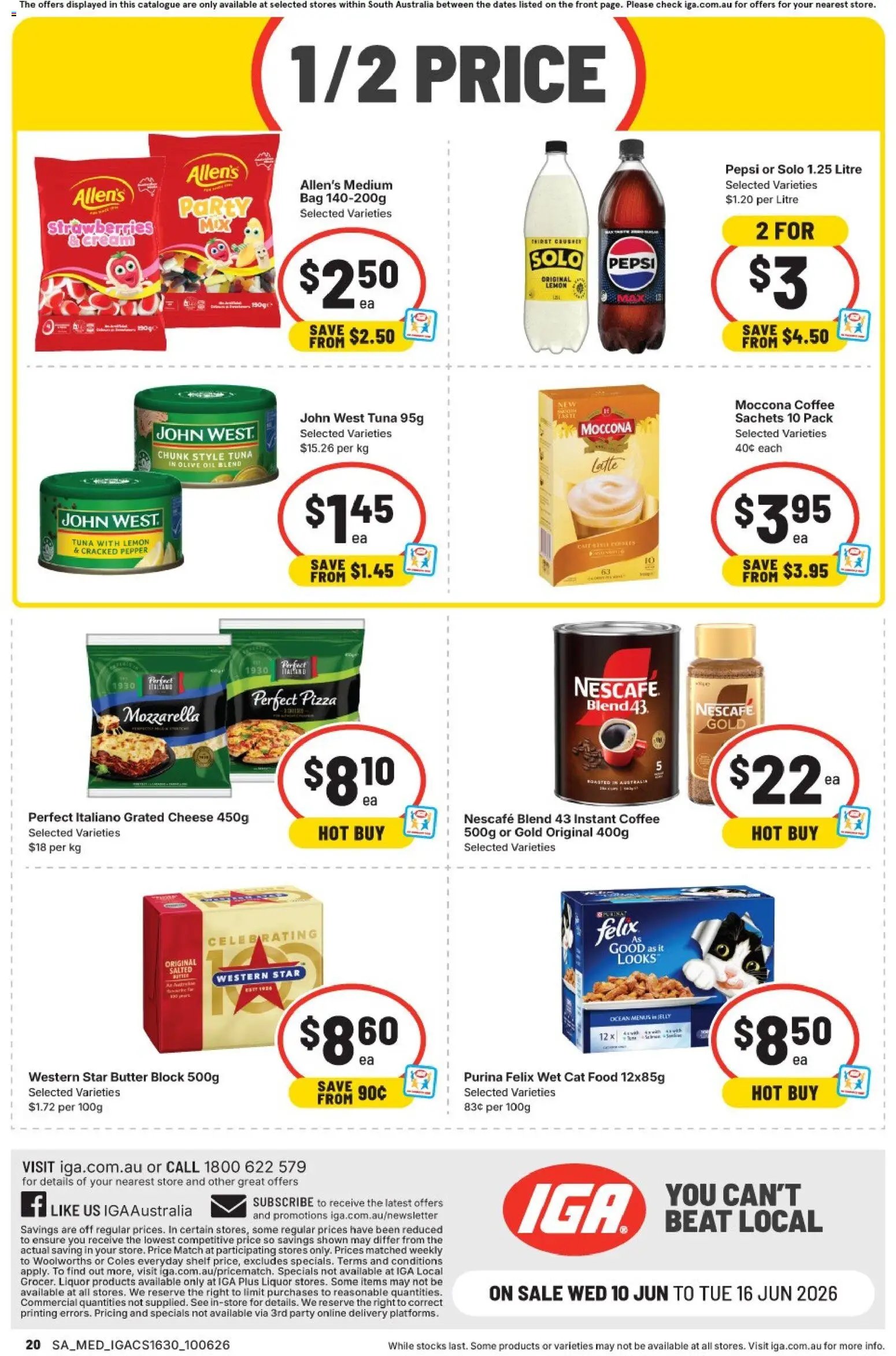 IGA catalogue from 10/06/2026 IGA catalogue SA