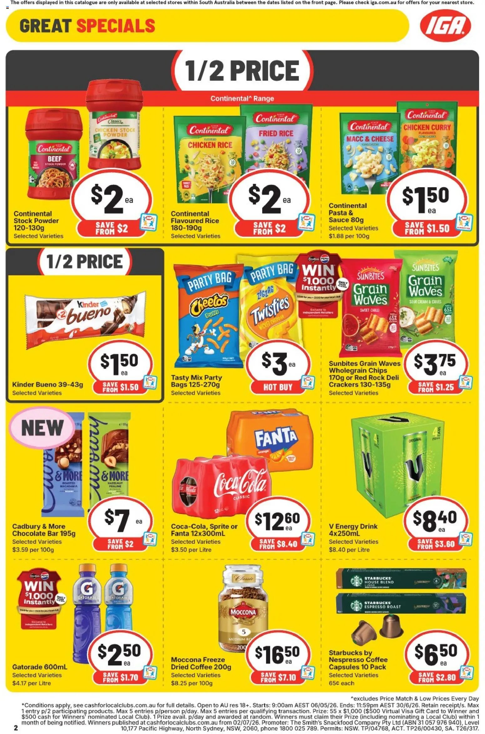 IGA catalogue from 10/06/2026 IGA catalogue SA