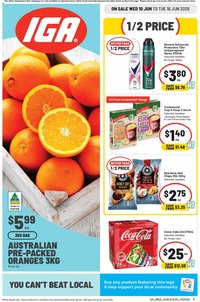 IGA catalogue from 10/06/2026 IGA catalogue SA