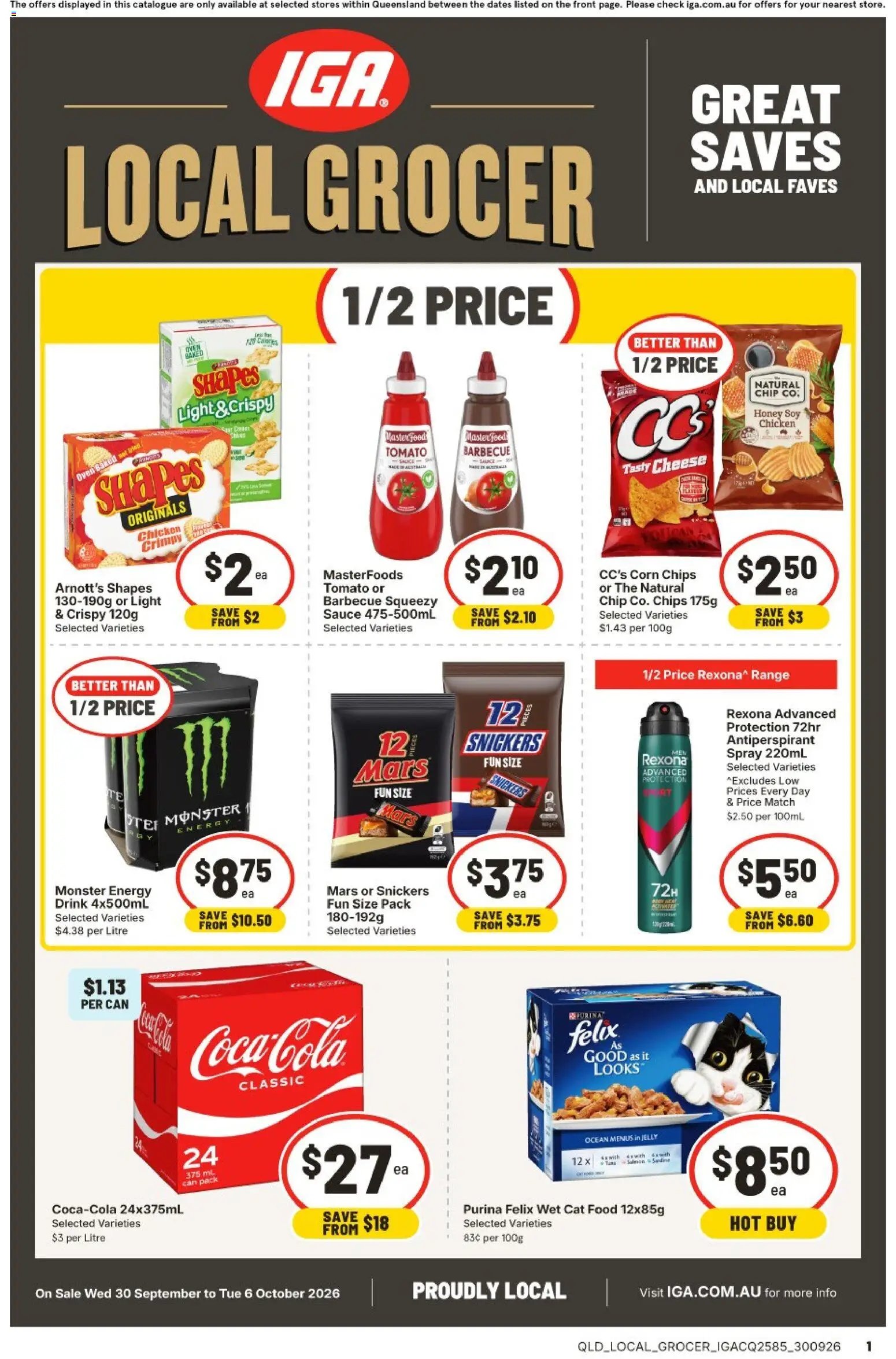 IGA catalogue from 30/09/2026 IGA catalogue Local Grocer South Brisbane