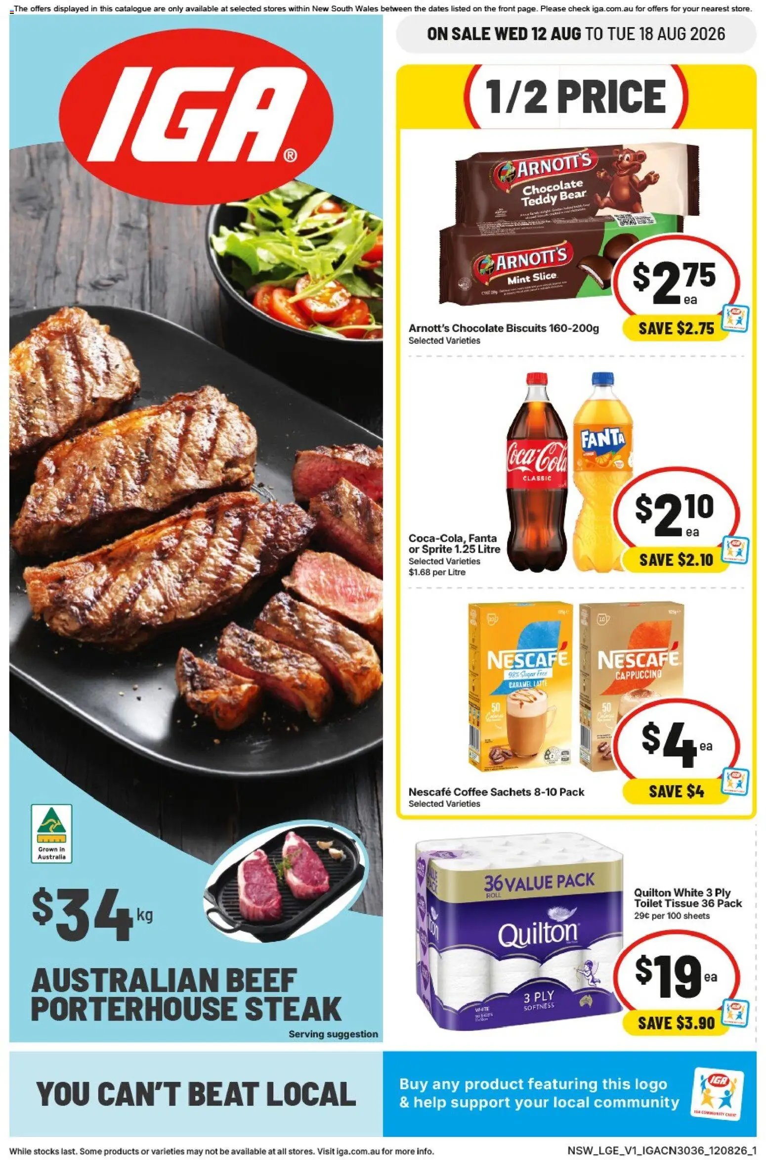 IGA catalogue from 12/08/2026 IGA catalogue NSW