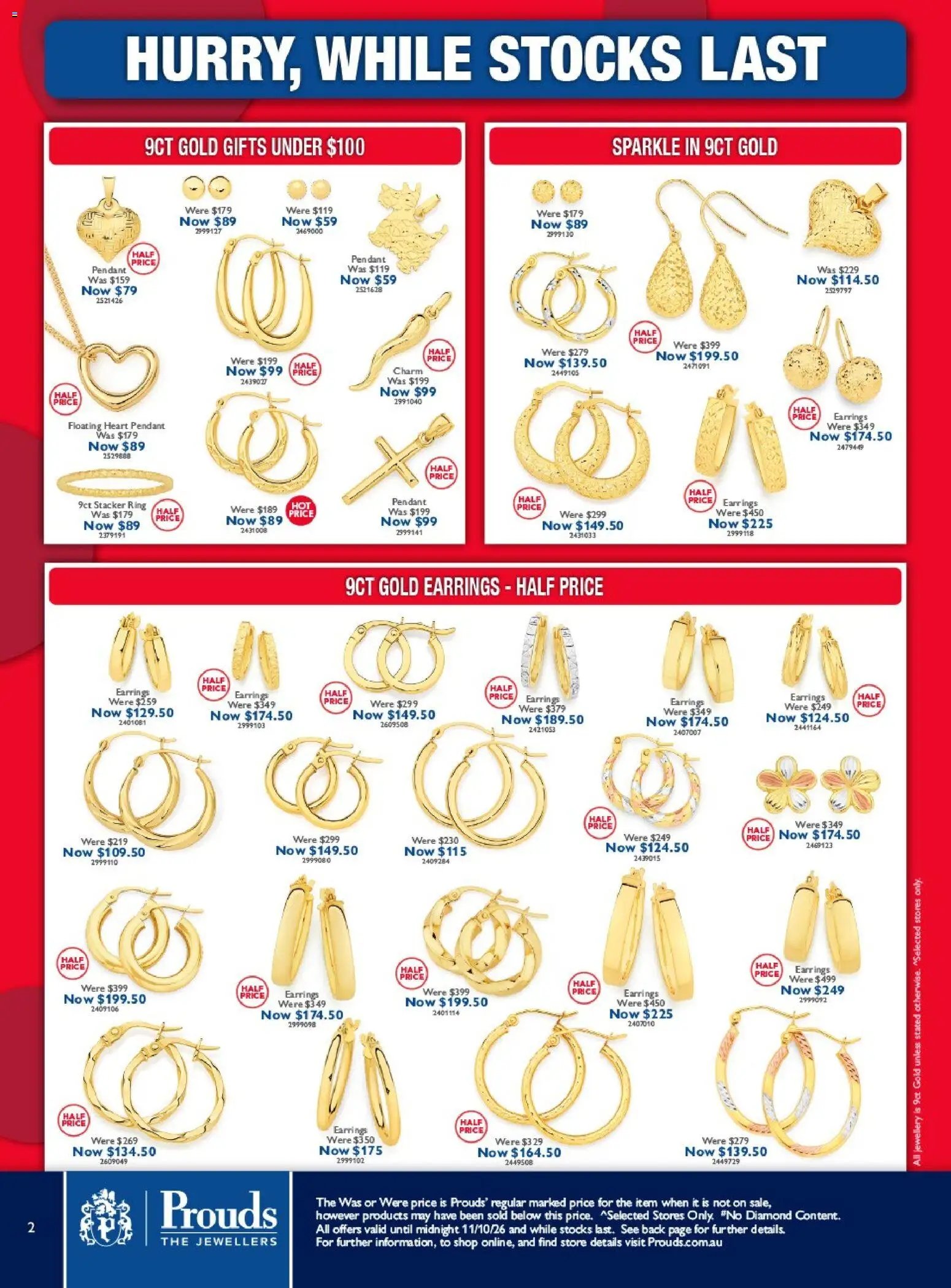 Prouds The Jewellers catalogue from 07/09/2026 Prouds The Jewellers catalogue