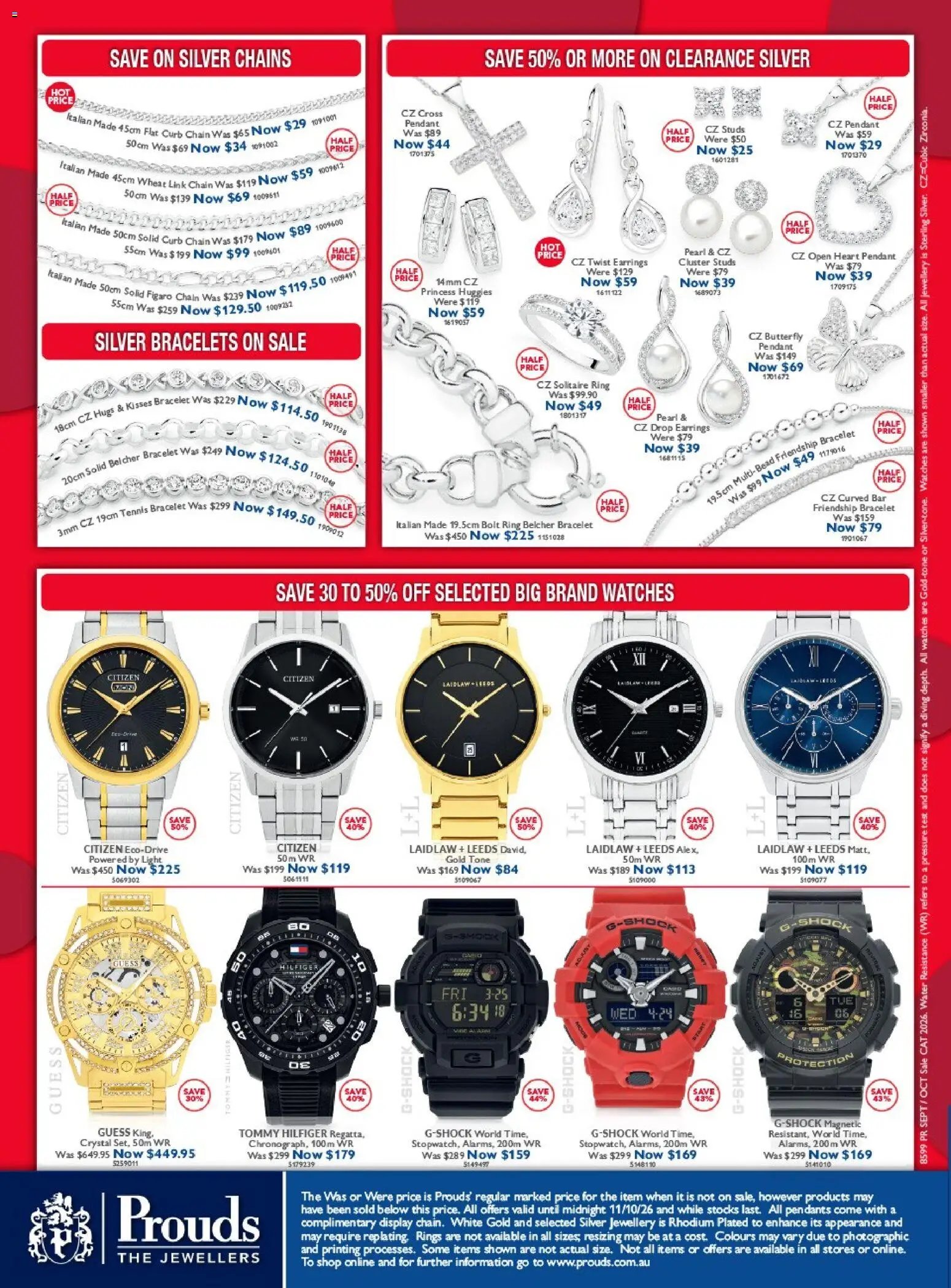 Prouds The Jewellers catalogue from 07/09/2026 Prouds The Jewellers catalogue