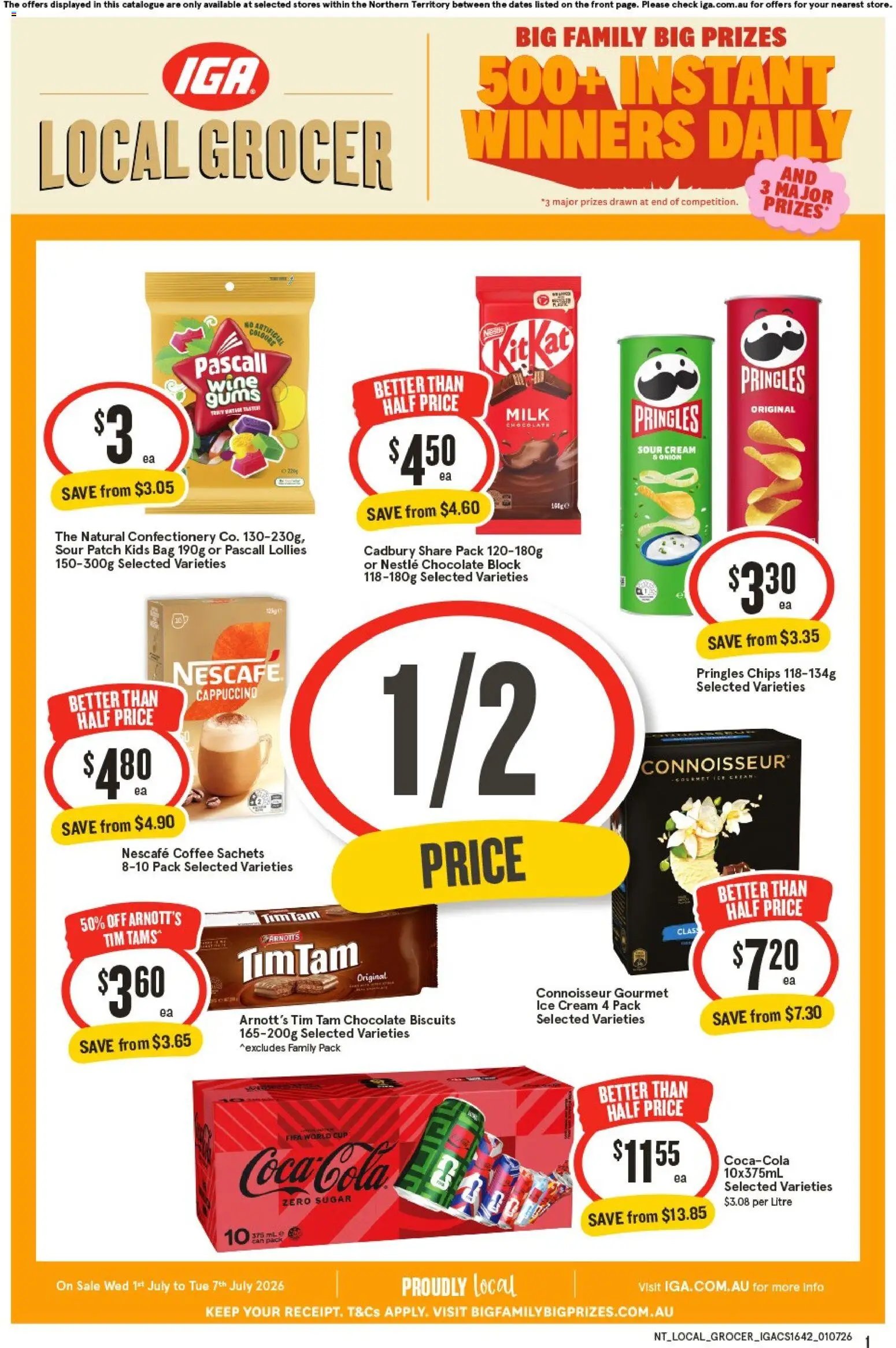 IGA catalogue from 01/07/2026 IGA Local Grocer NT