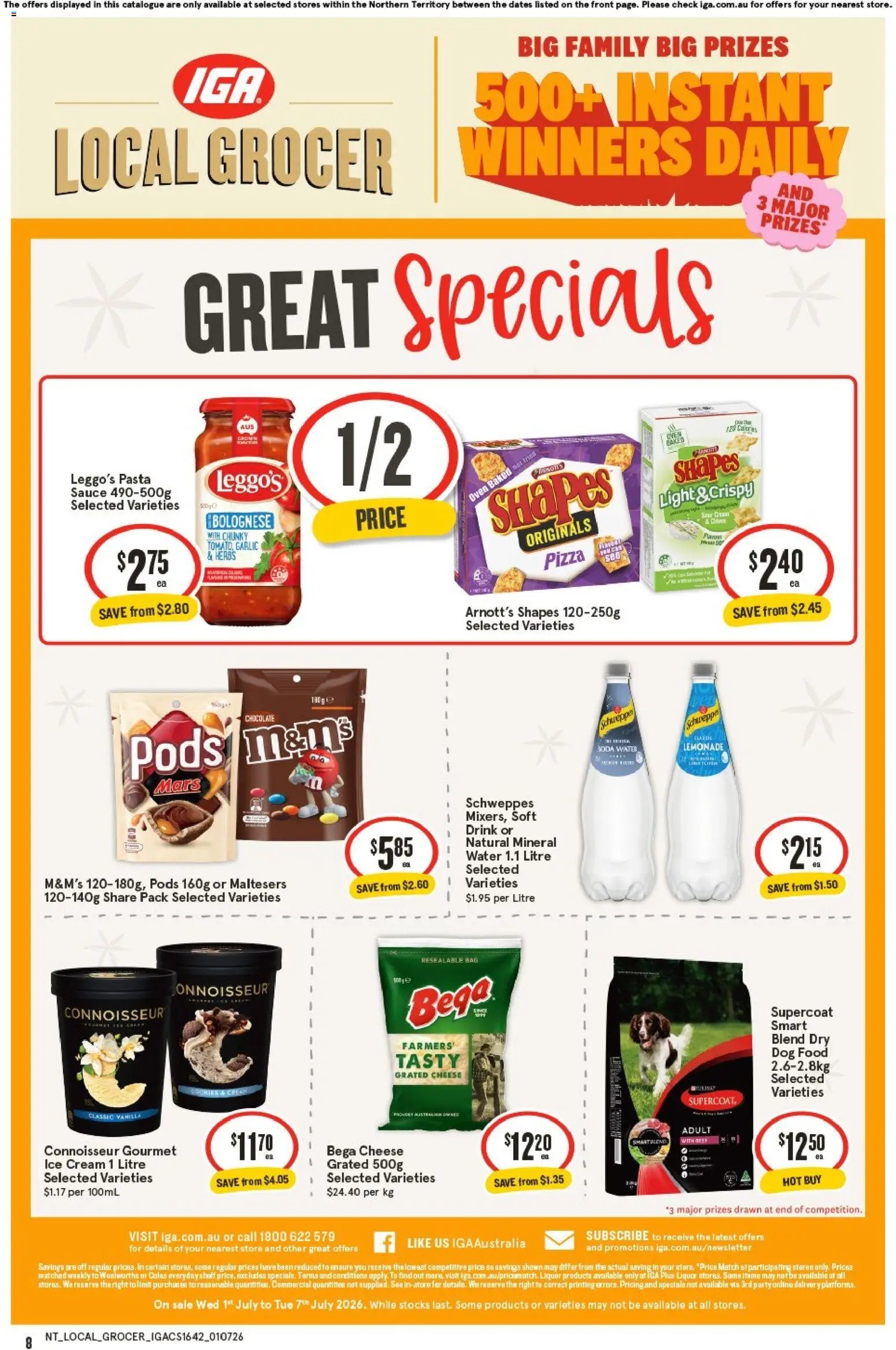 IGA catalogue from 01/07/2026 IGA Local Grocer NT