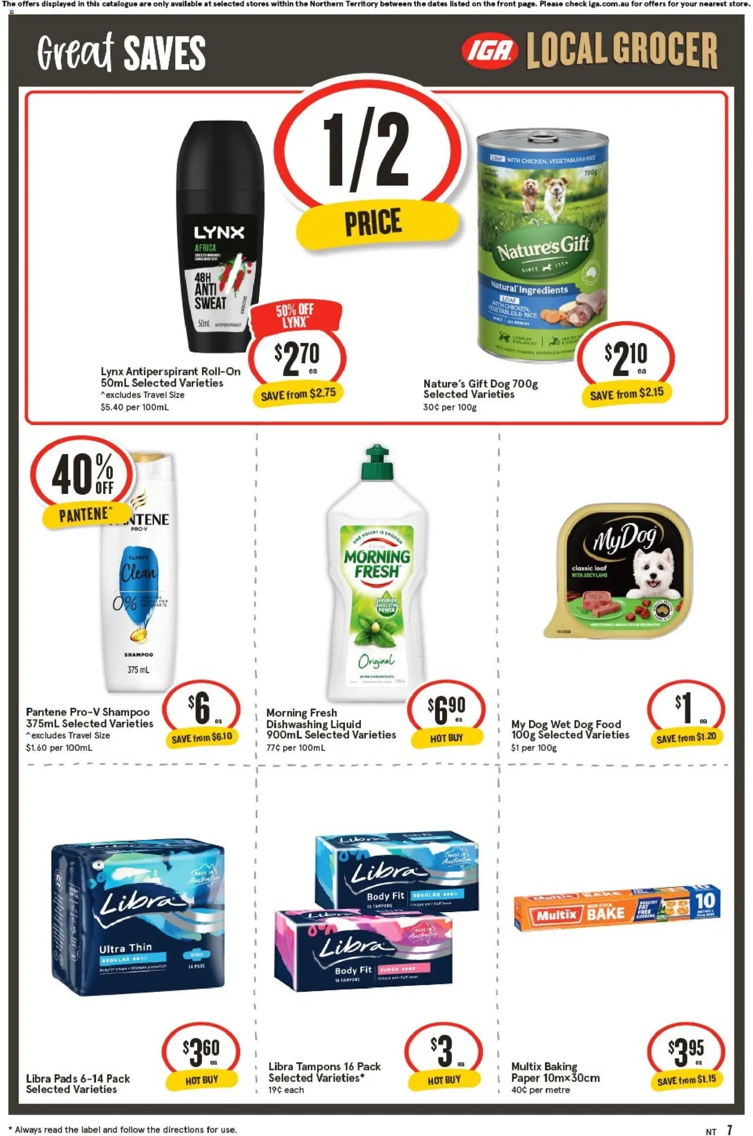 IGA catalogue from 01/07/2026 IGA Local Grocer NT