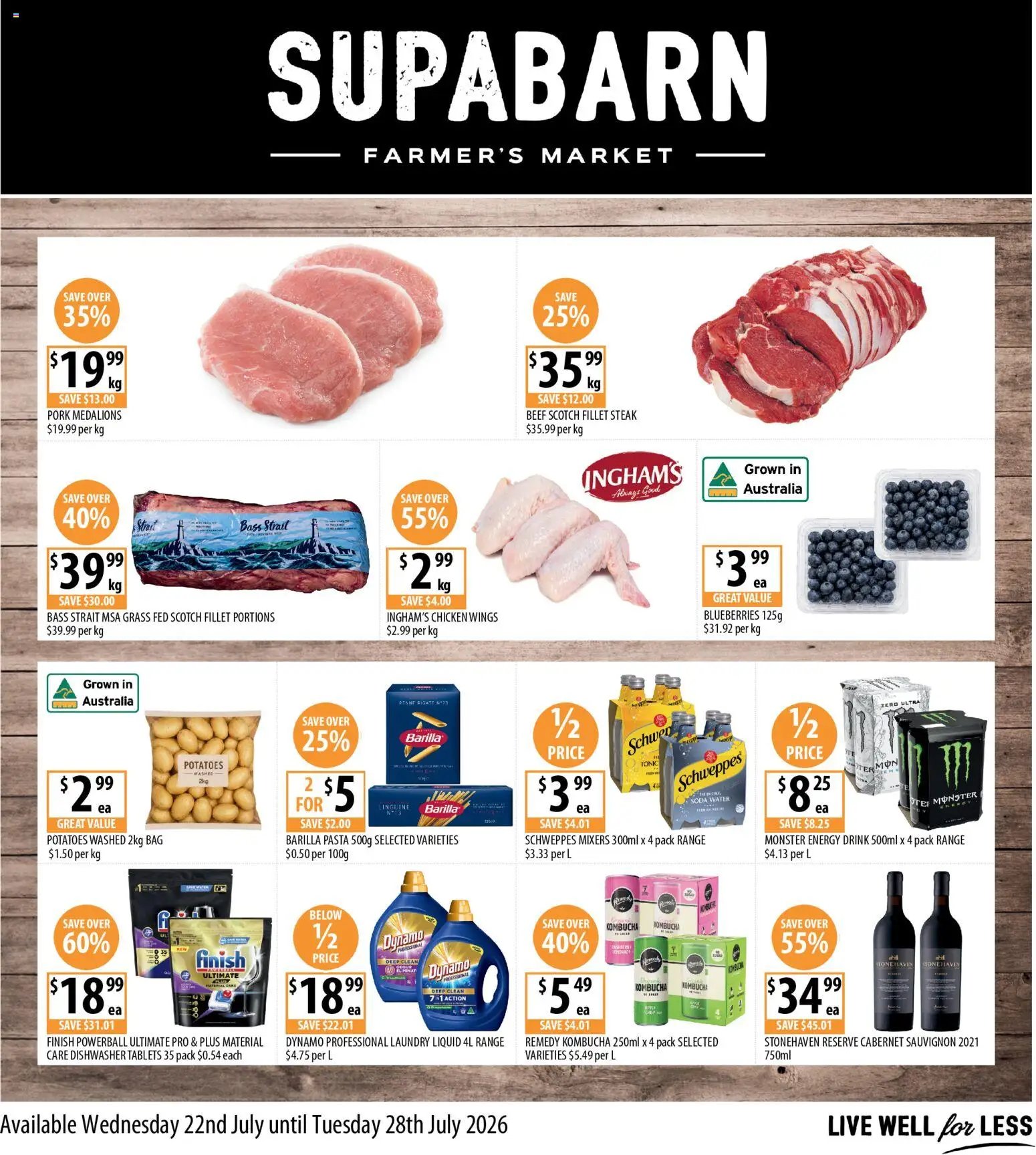Supabarn catalogue from 22/07/2026 Supabarn catalogue