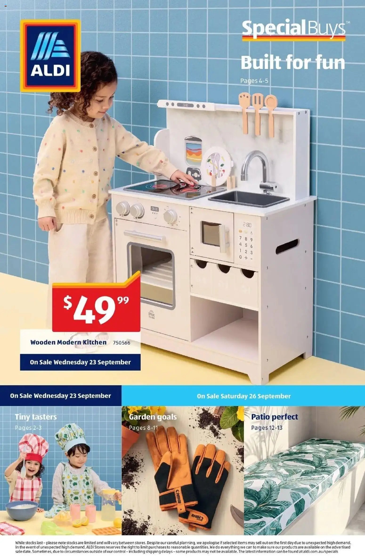Aldi catalogue from 23/09/2026 ALDI Special Buys NSW