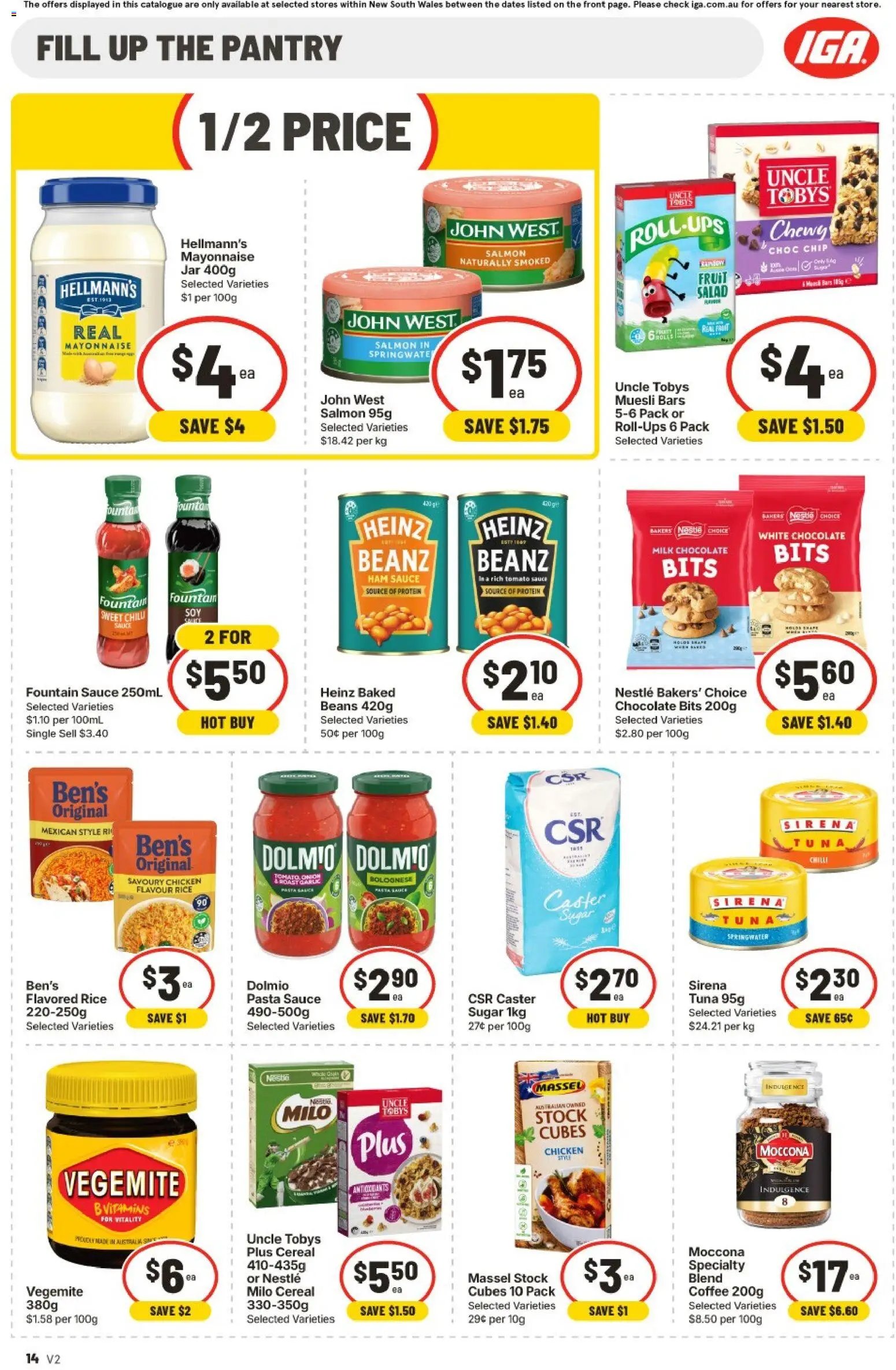 IGA catalogue from 30/09/2026 IGA catalogue Ainslie