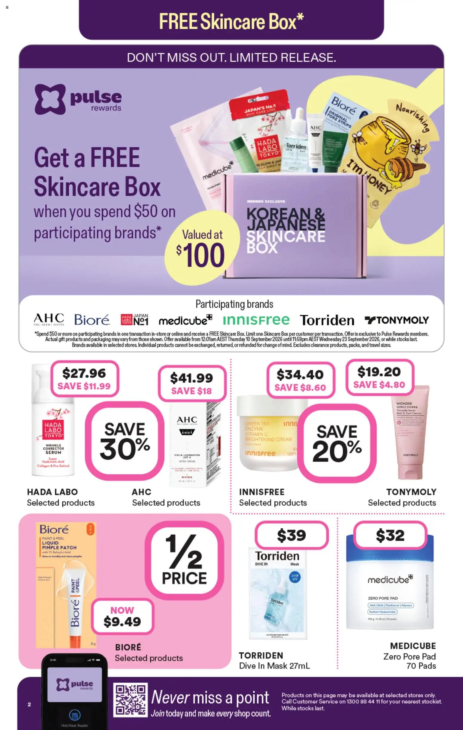 Priceline Pharmacy catalogue from 10/09/2026 Priceline Pharmacy catalogue