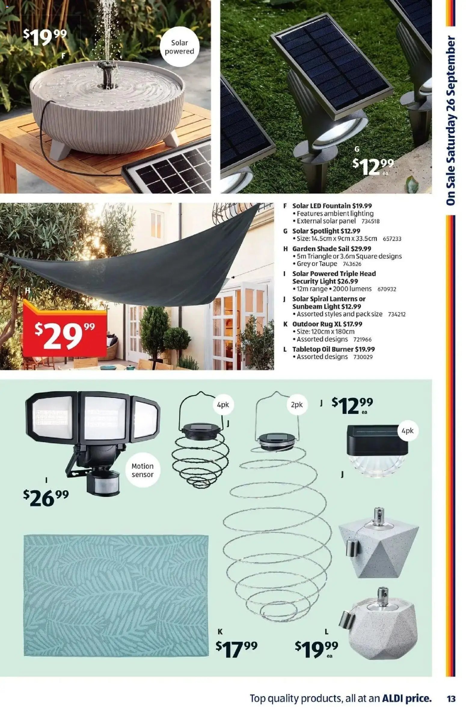 Aldi catalogue from 23/09/2026 ALDI Special Buys SA