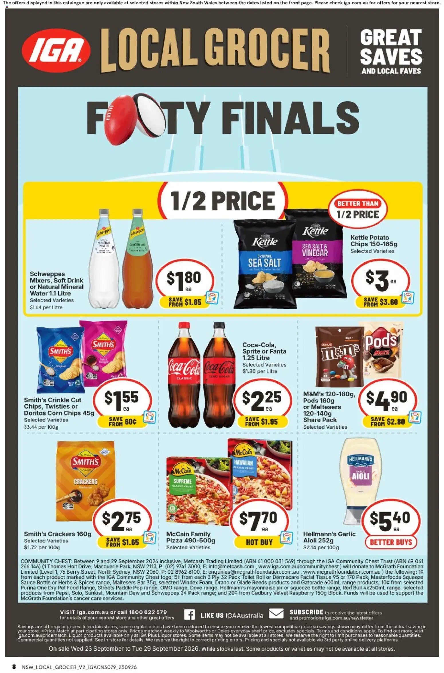 IGA catalogue from 23/09/2026 IGA Local Grocer Kambah