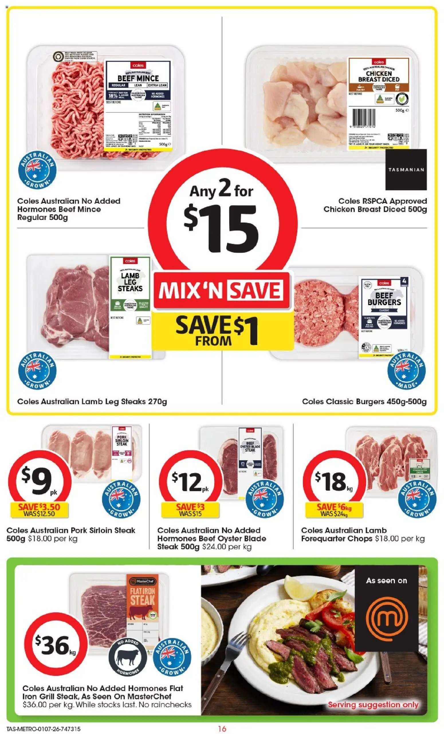 Coles catalogue from 01/07/2026 Coles catalogue TAS