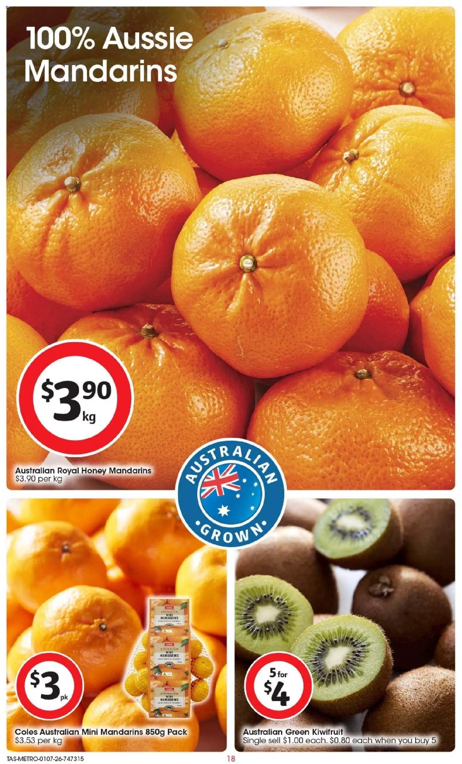 Coles catalogue from 01/07/2026 Coles catalogue TAS