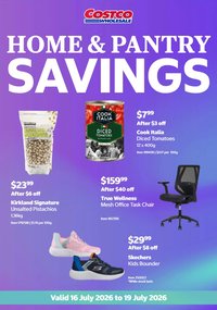 Costco catalogue from 16/07/2026 Costco Home & Pantry Savings