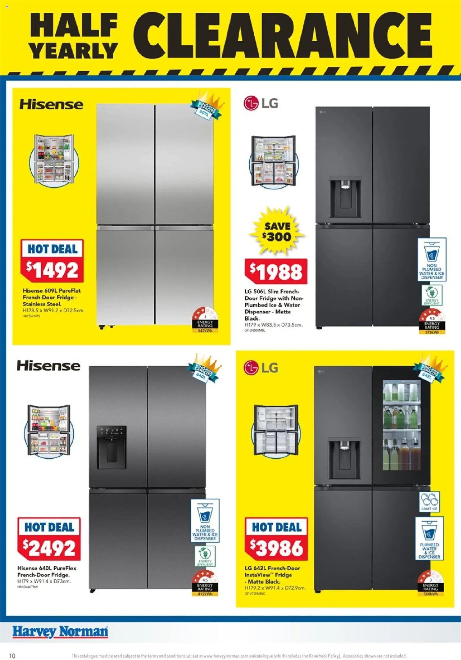 Harvey Norman catalogue from 04/06/2026 Harvey Norman Electrical Clearance