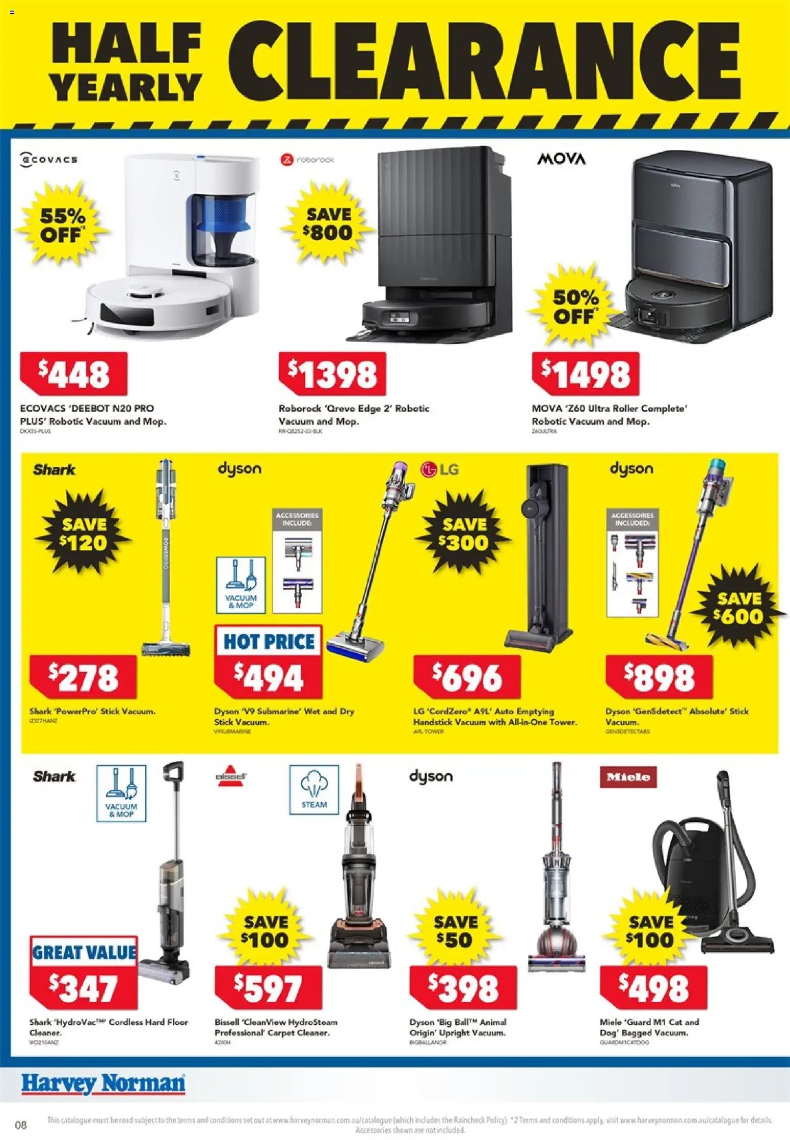 Harvey Norman catalogue from 04/06/2026 Harvey Norman Electrical Clearance