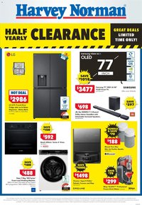 Harvey Norman catalogue from 04/06/2026 Harvey Norman Electrical Clearance
