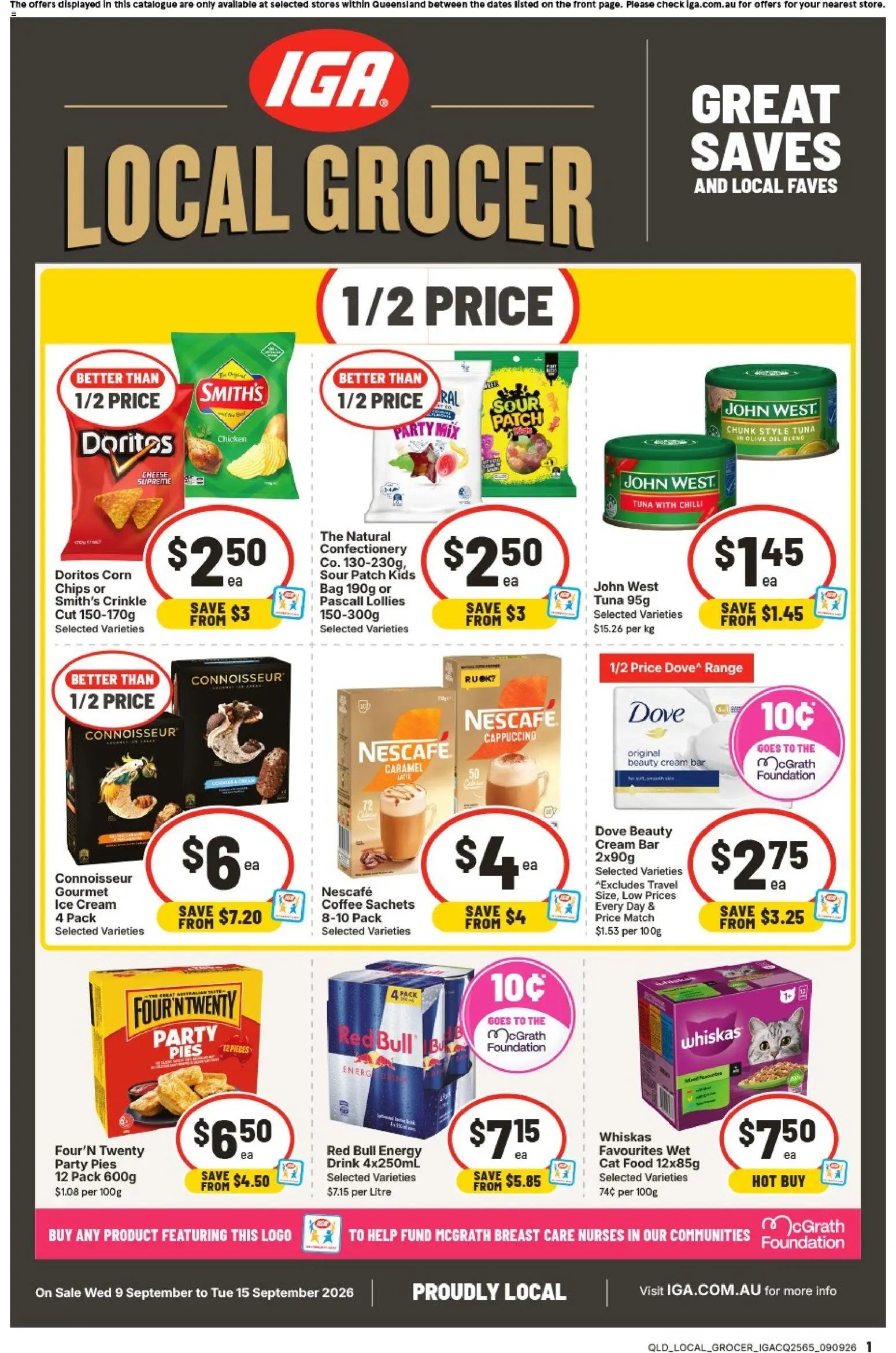 IGA catalogue from 09/09/2026 IGA catalogue South Brisbane