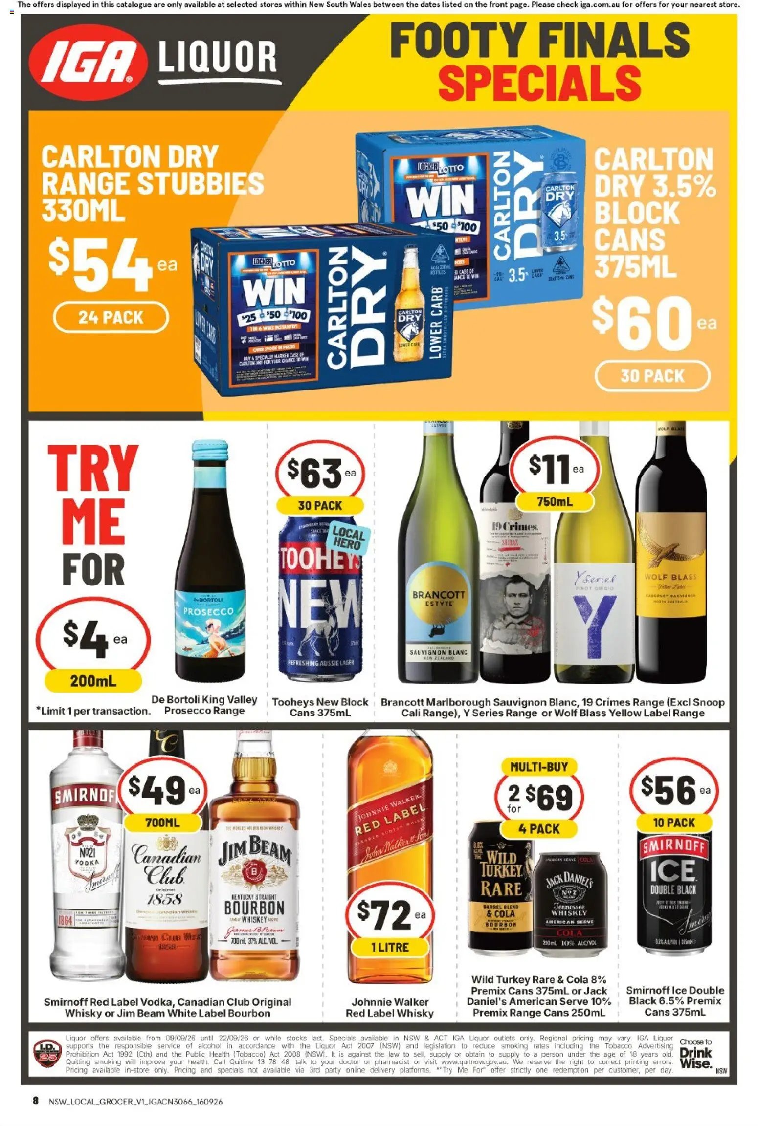 IGA catalogue from 16/09/2026 IGA catalogue Enmore