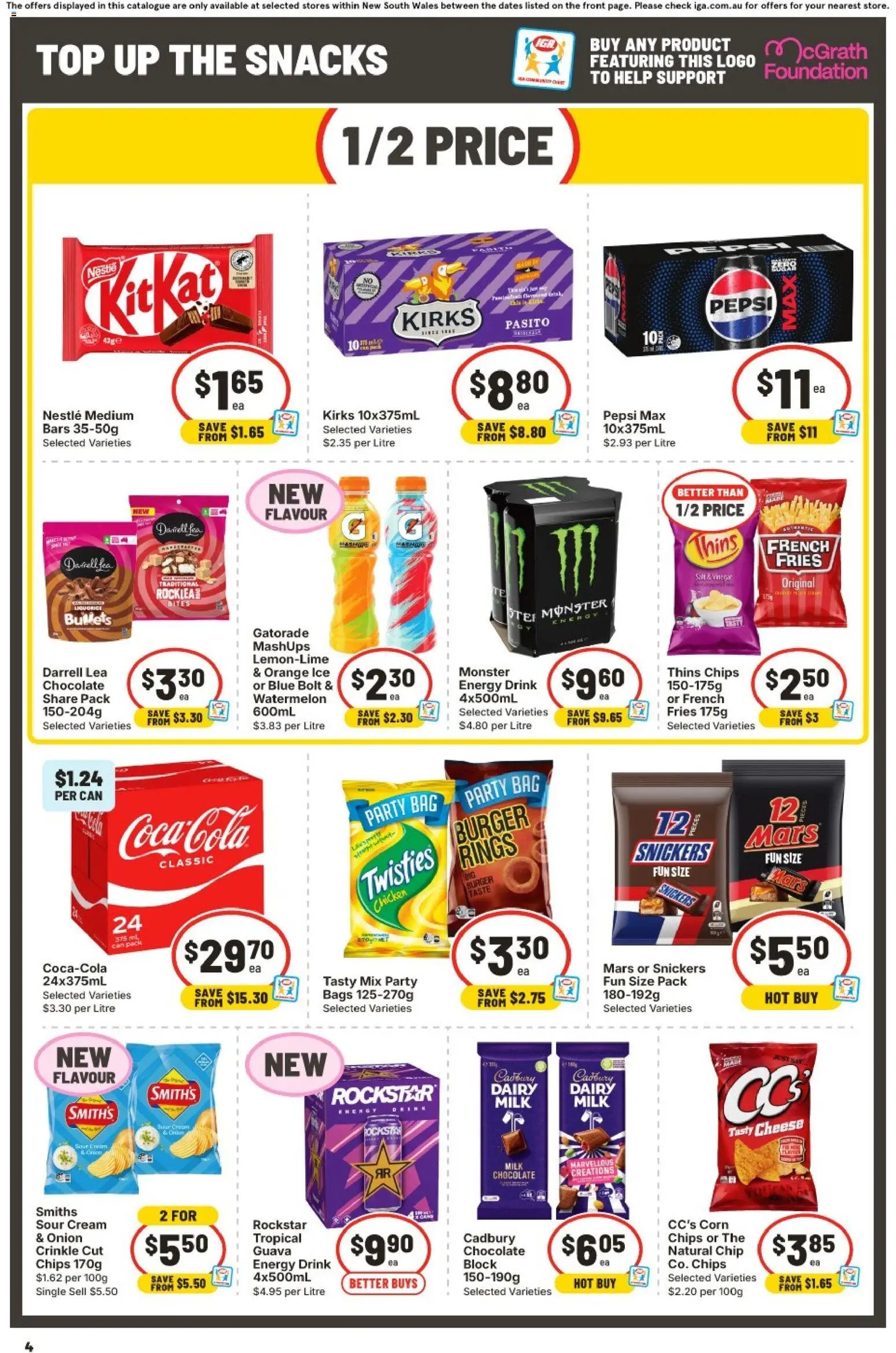IGA catalogue from 16/09/2026 IGA catalogue Enmore