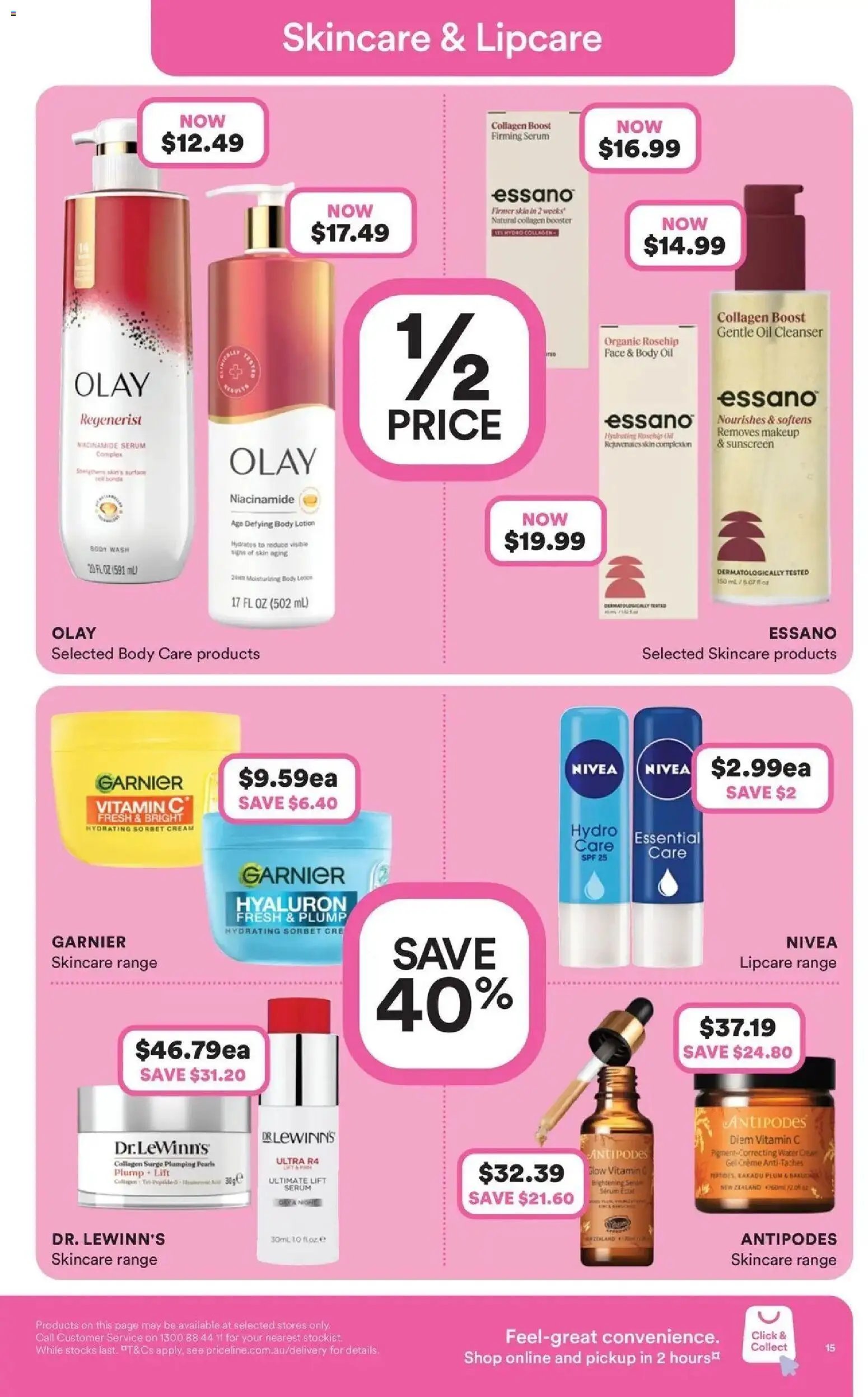 Priceline Pharmacy catalogue from 17/06/2026 Priceline Pharmacy catalogue Woolooware