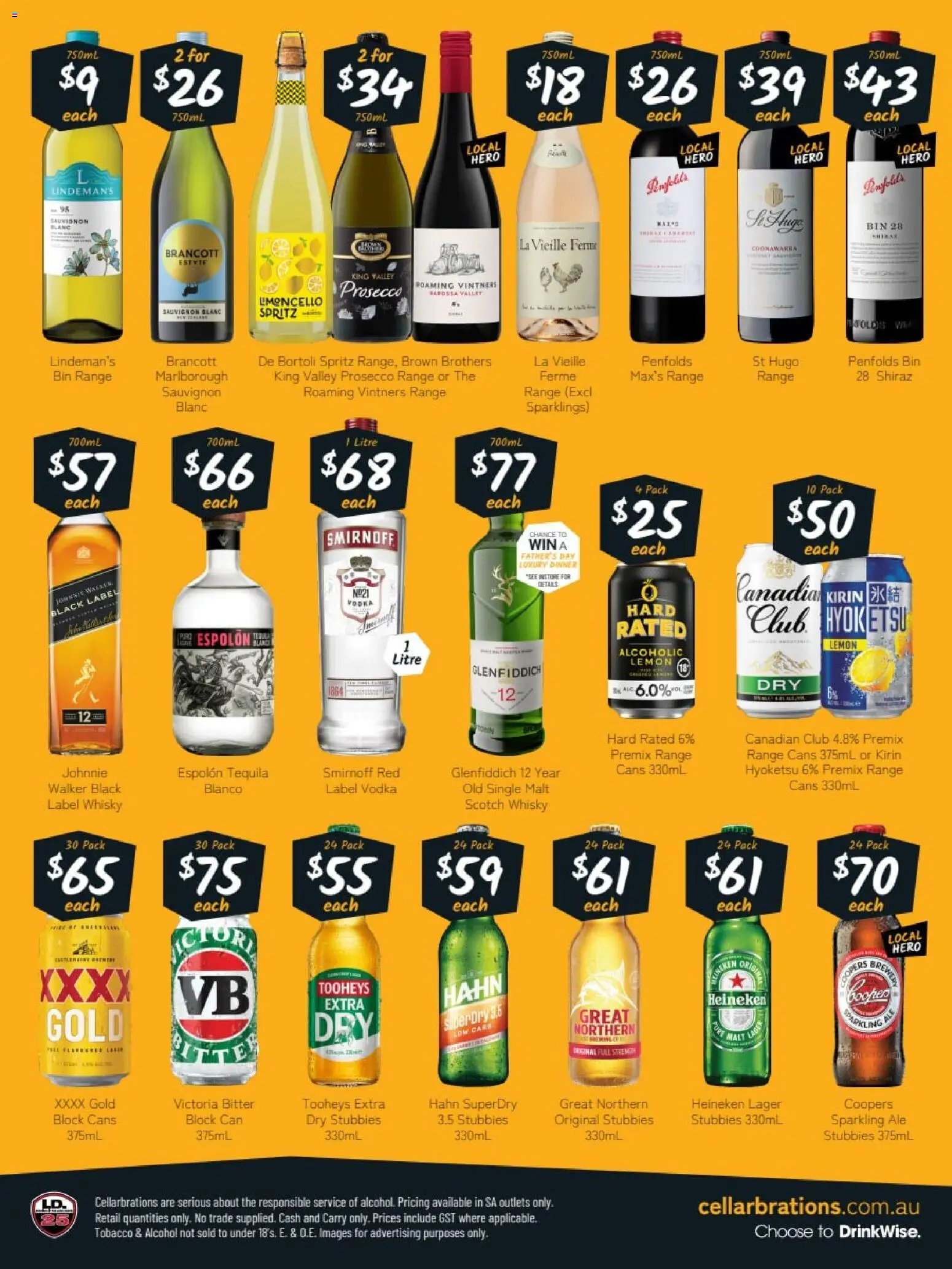 Cellarbrations catalogue from 24/08/2026 Cellarbrations catalogue ANDAMOOKA