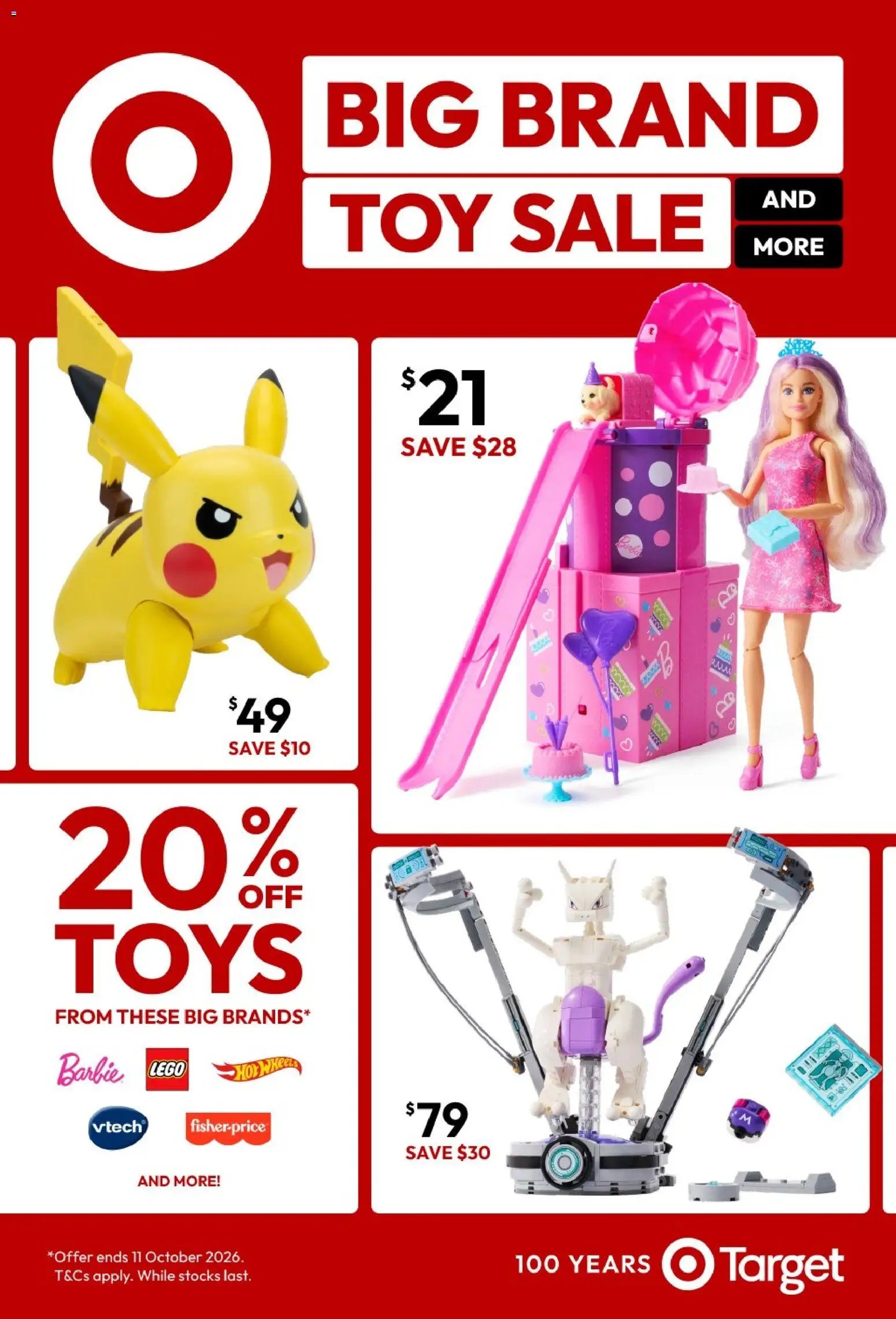 Target catalogue from 17/09/2026 Target catalogue