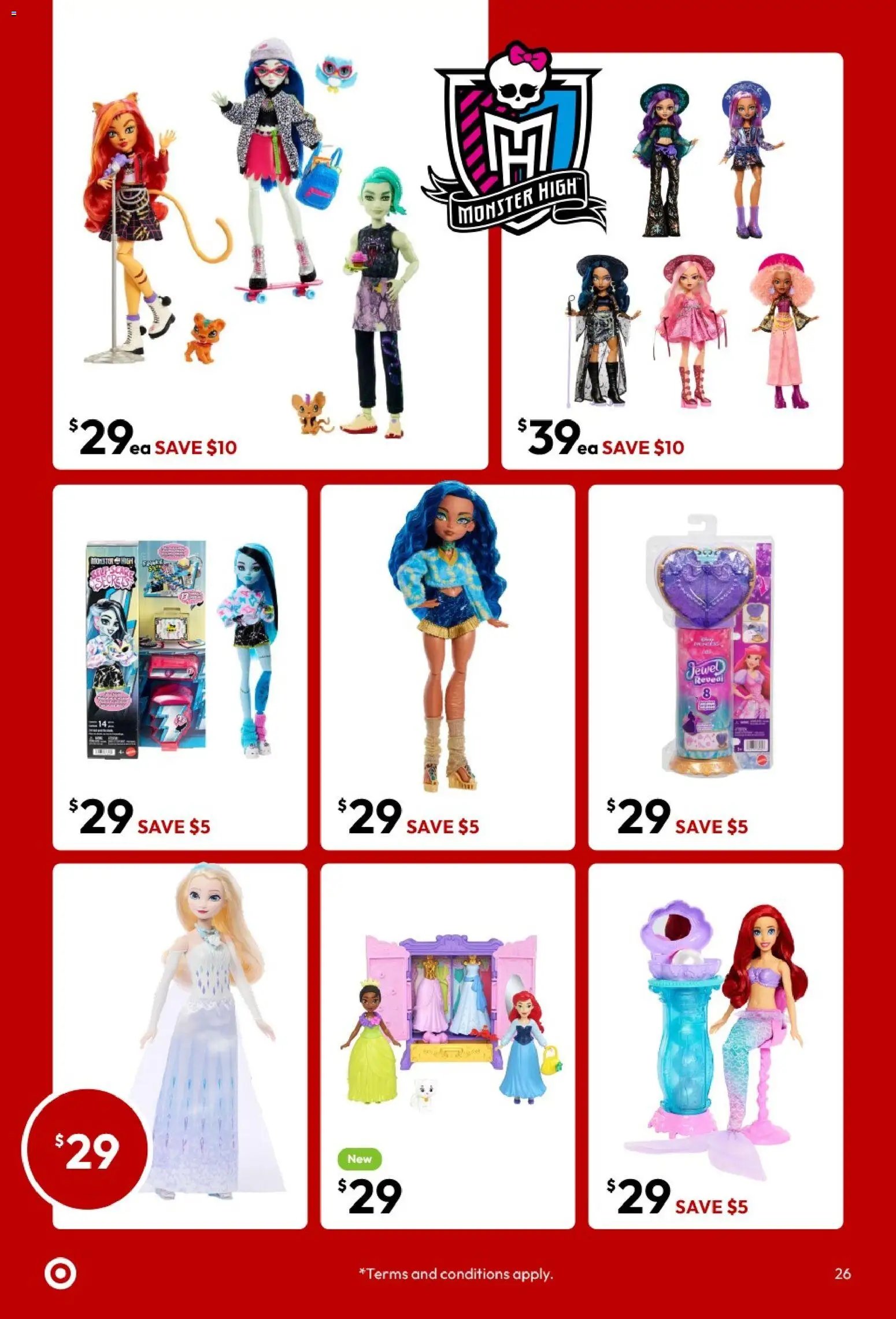 Target catalogue from 17/09/2026 Target catalogue