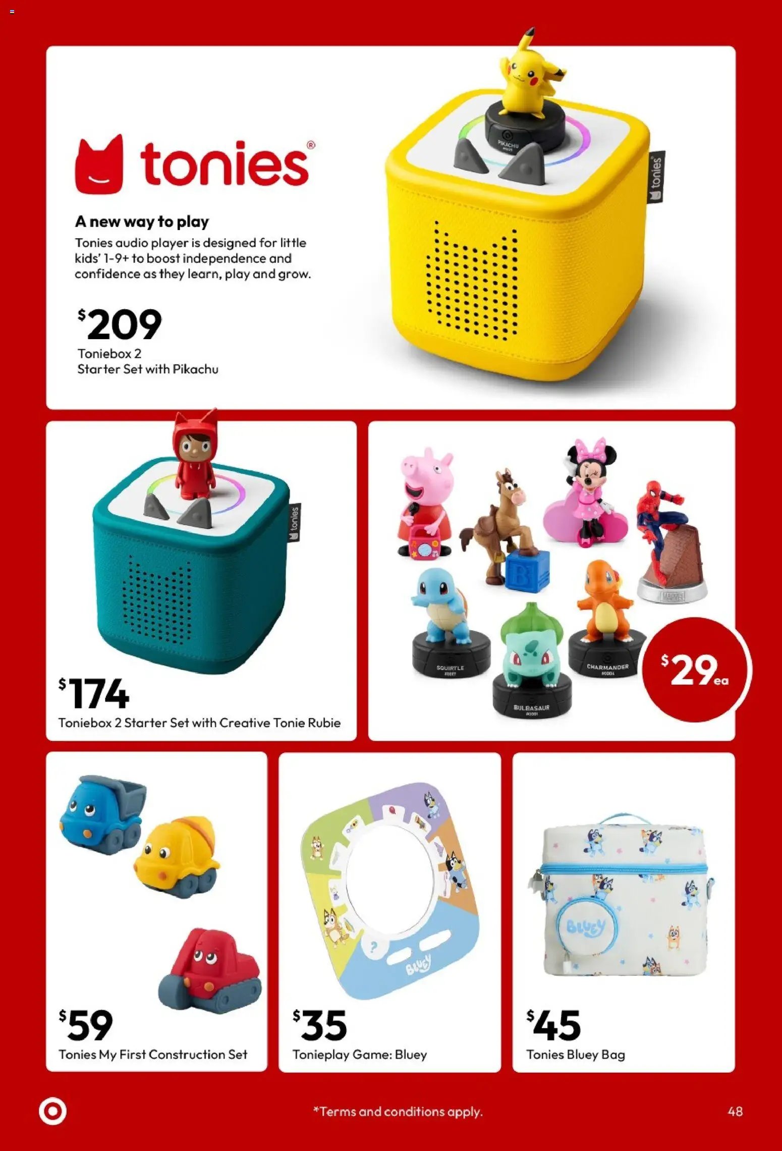 Target catalogue from 17/09/2026 Target catalogue