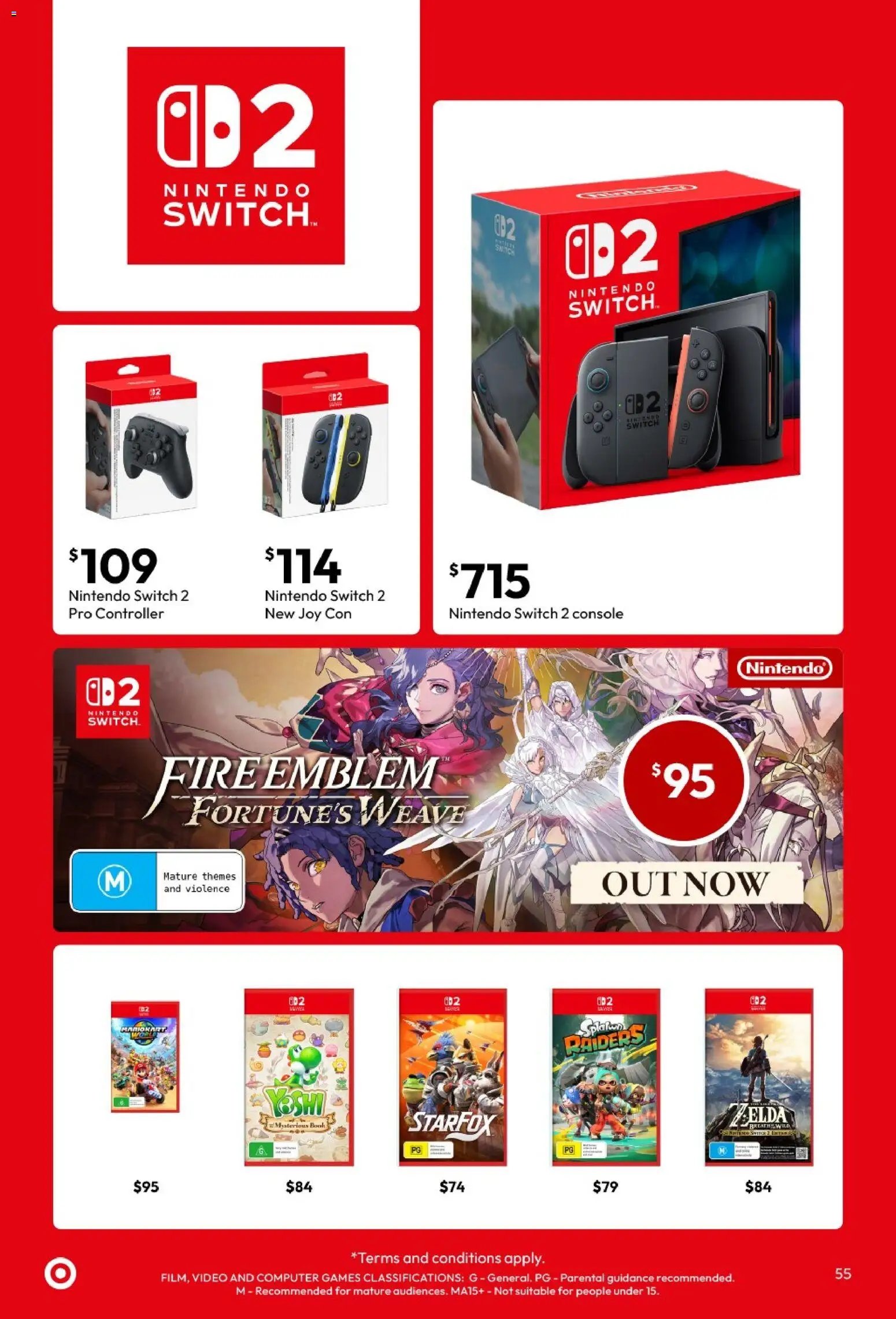 Target catalogue from 17/09/2026 Target catalogue