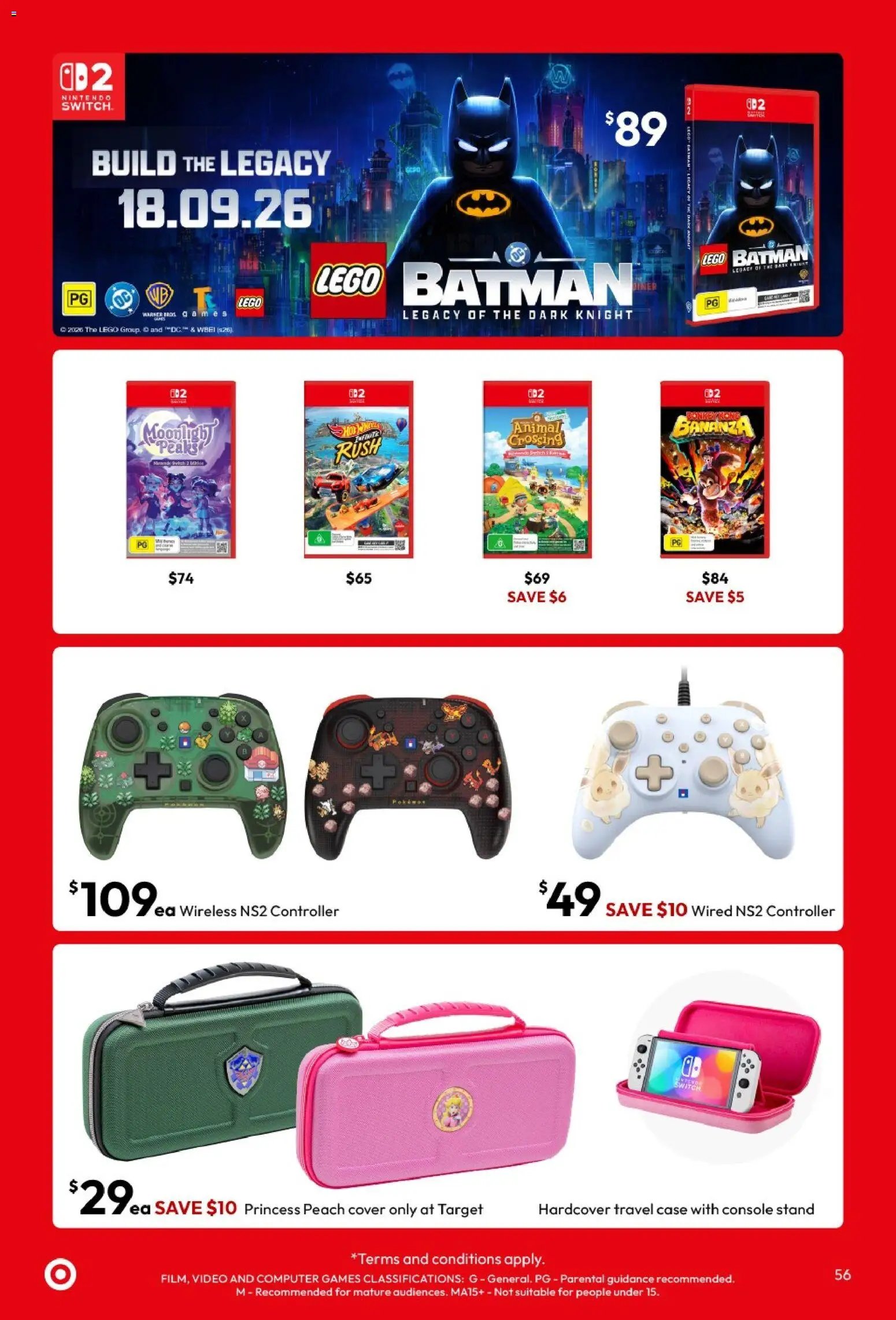 Target catalogue from 17/09/2026 Target catalogue