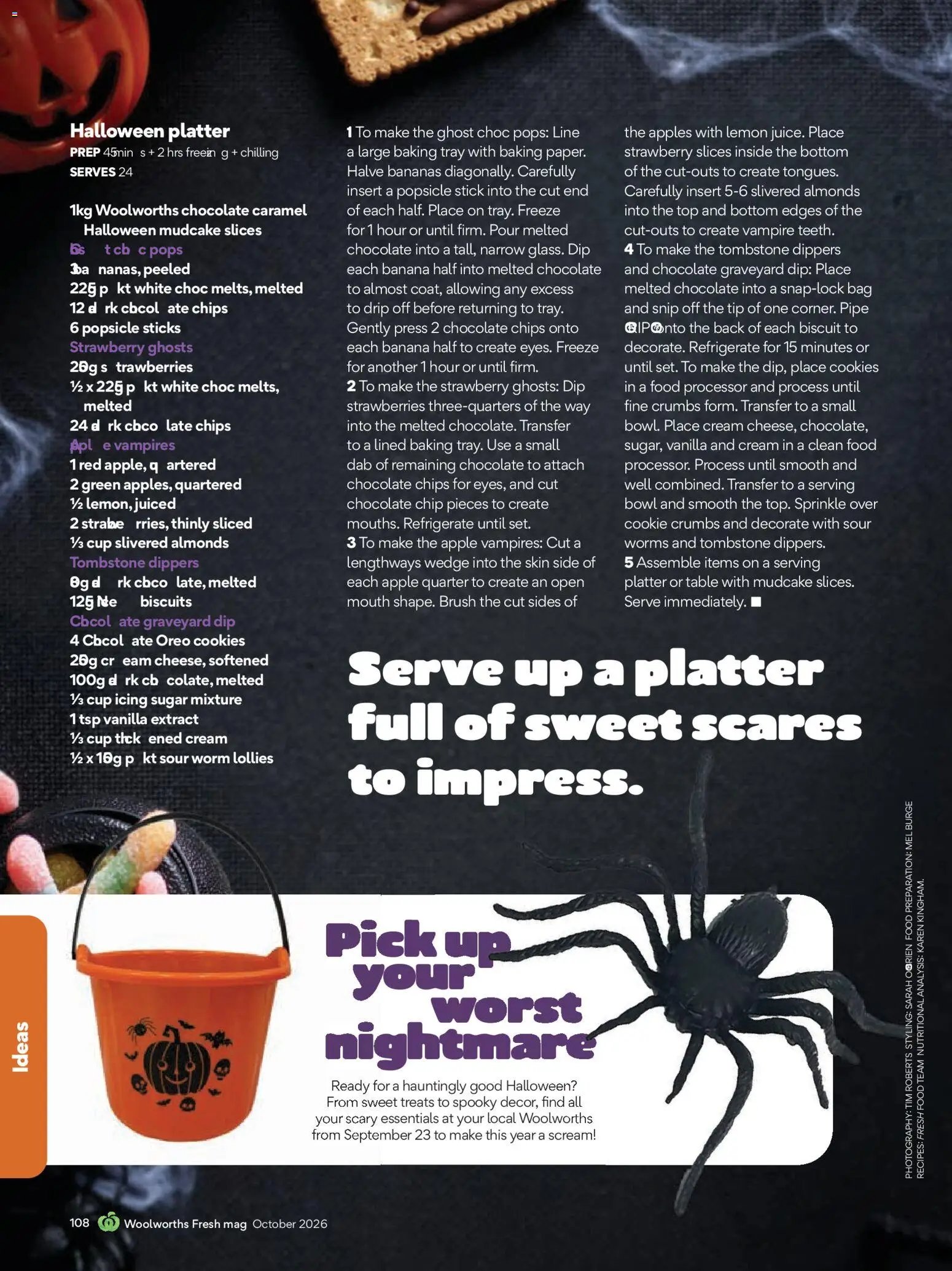 Woolworths catalogue from 01/10/2026 Oktober magazine