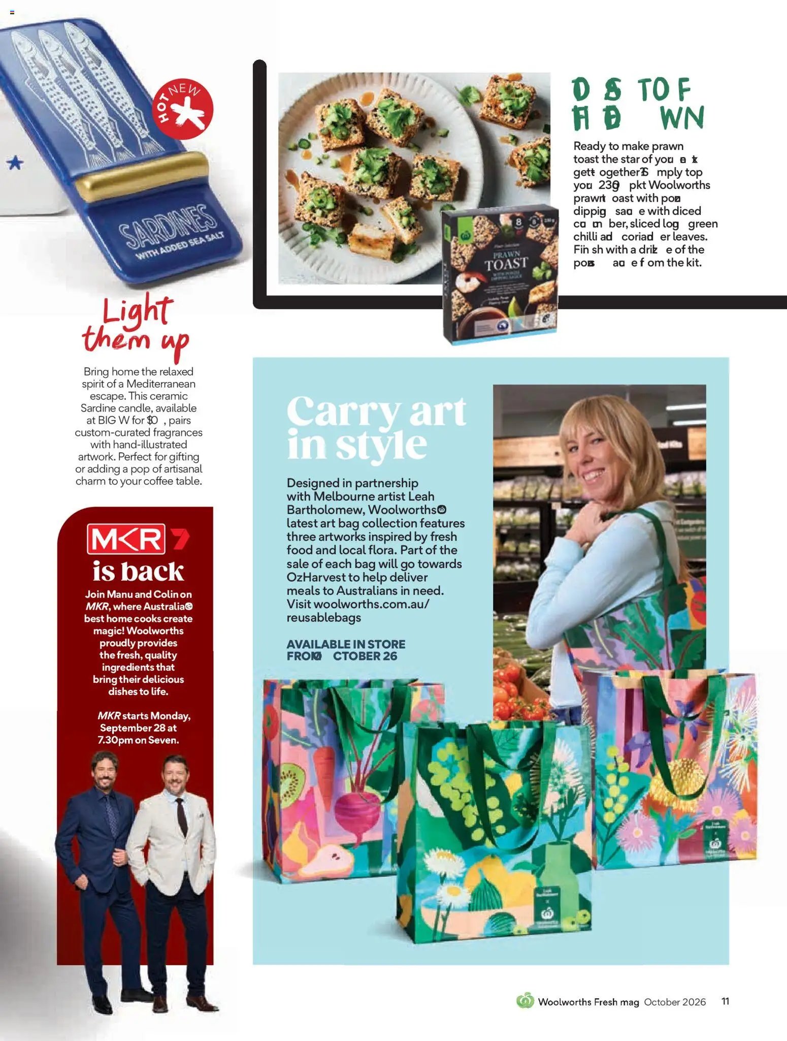 Woolworths catalogue from 01/10/2026 Oktober magazine