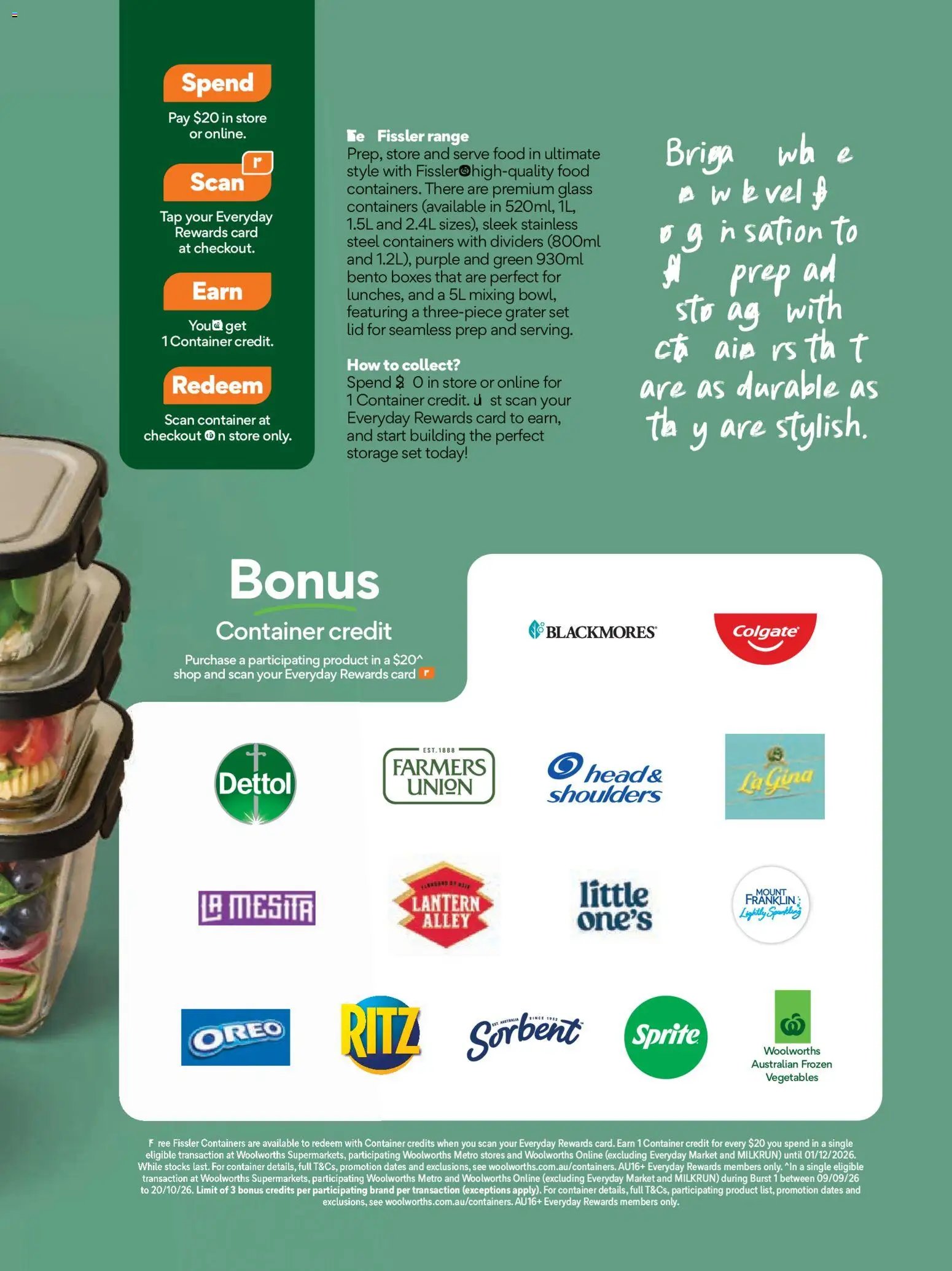 Woolworths catalogue from 01/10/2026 Oktober magazine
